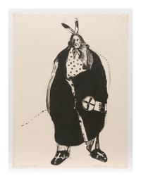Waiting Indian, Artist proof