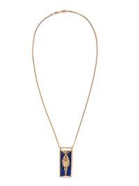 ERTE, YELLOW GOLD AND LAPIS LAZULI 'STARLIT NIGHT' NECKLACE
