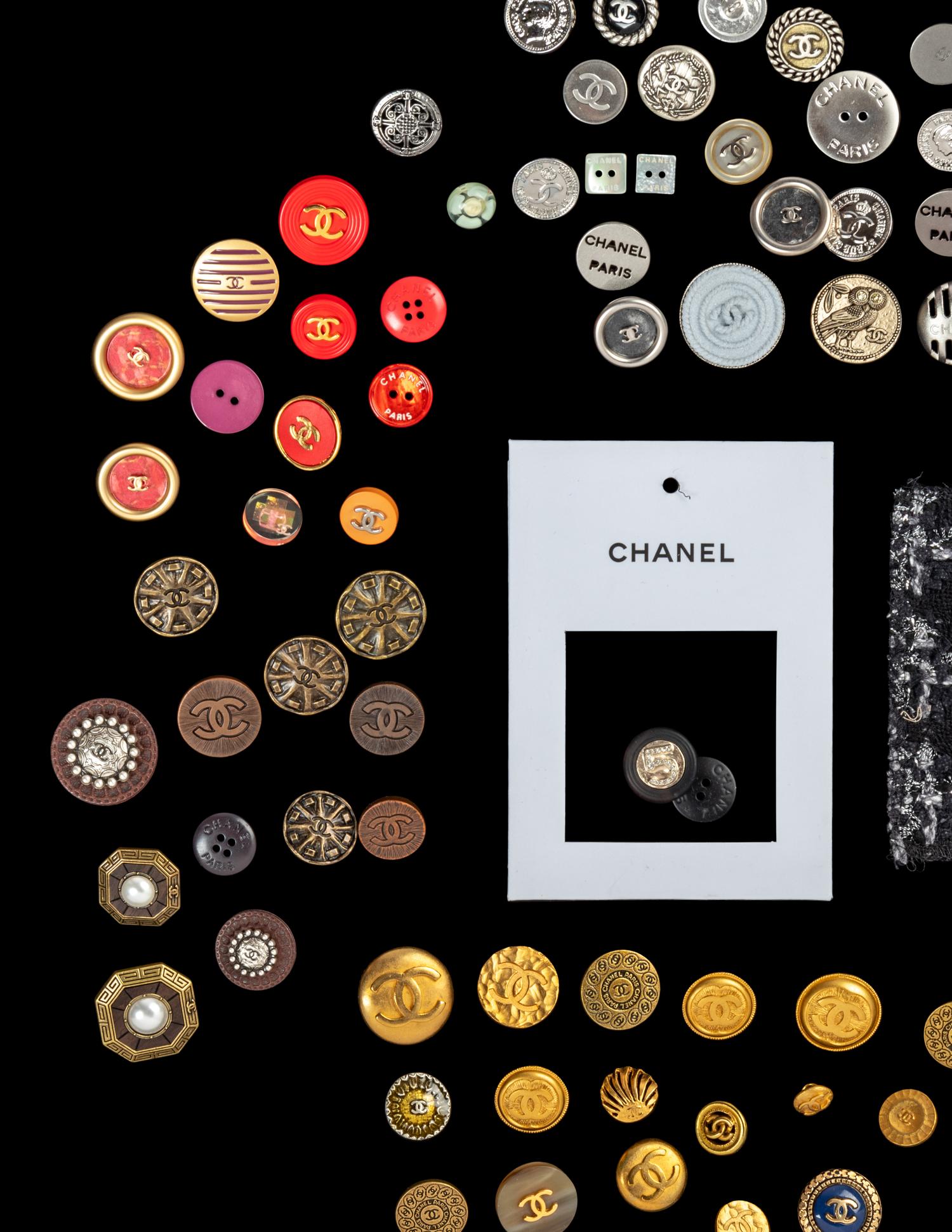 Collection of Chanel Buttons, 1980-2020s