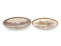 Two Japanese Satsuma Plates