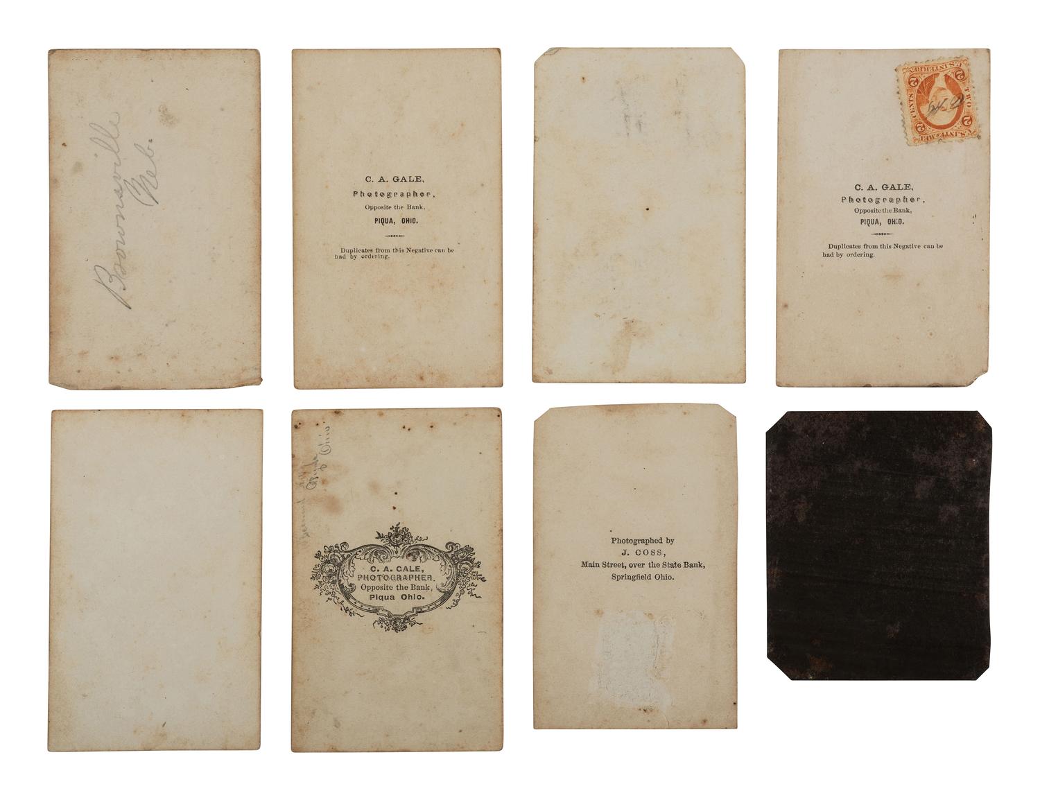 [CIVIL WAR]. War-date diaries, photography, and other ephemera associated with Sergeant Joseph H. Grant, Co. A, 110th Ohio Volunteer Infantry.