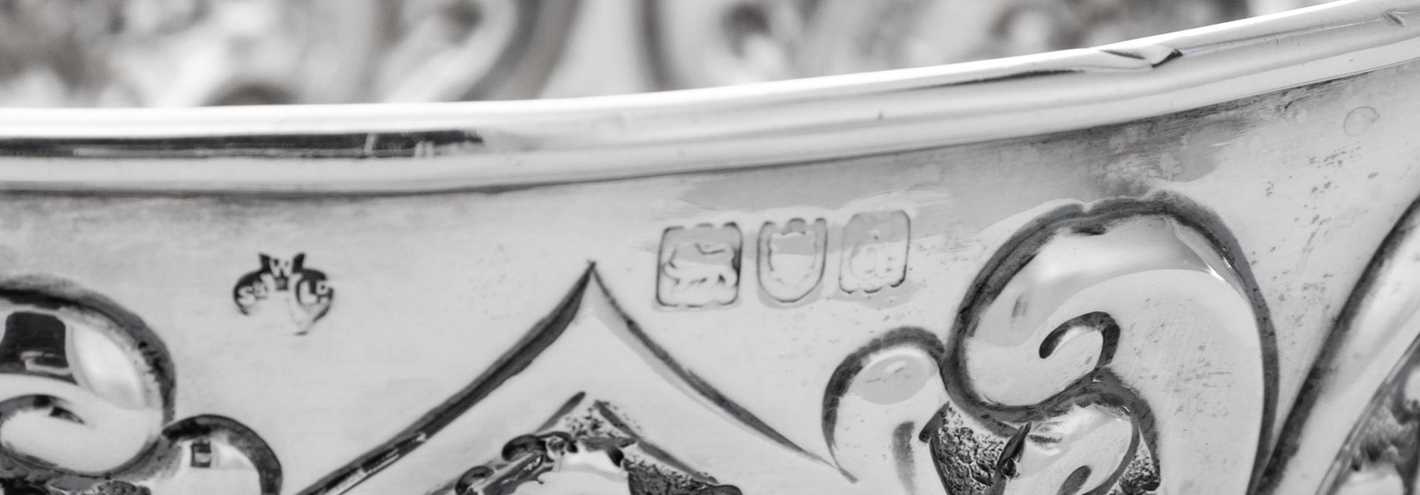 A Group of Five Victorian Silver Articles, Various makers, comprising a silver tea caddy marked for George Nathan & Ridley Hayes, Chest