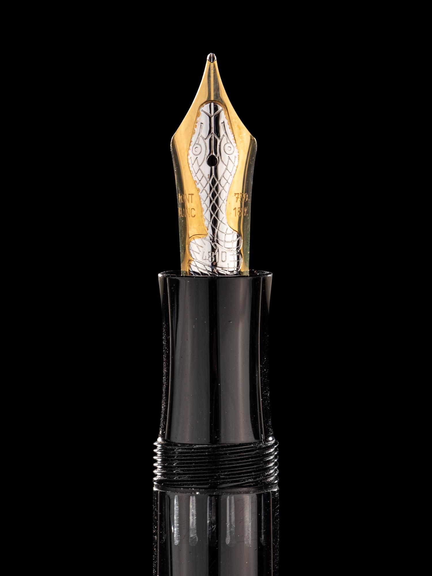 A Montblanc Agatha Christie Limited Edition Fountain Pen