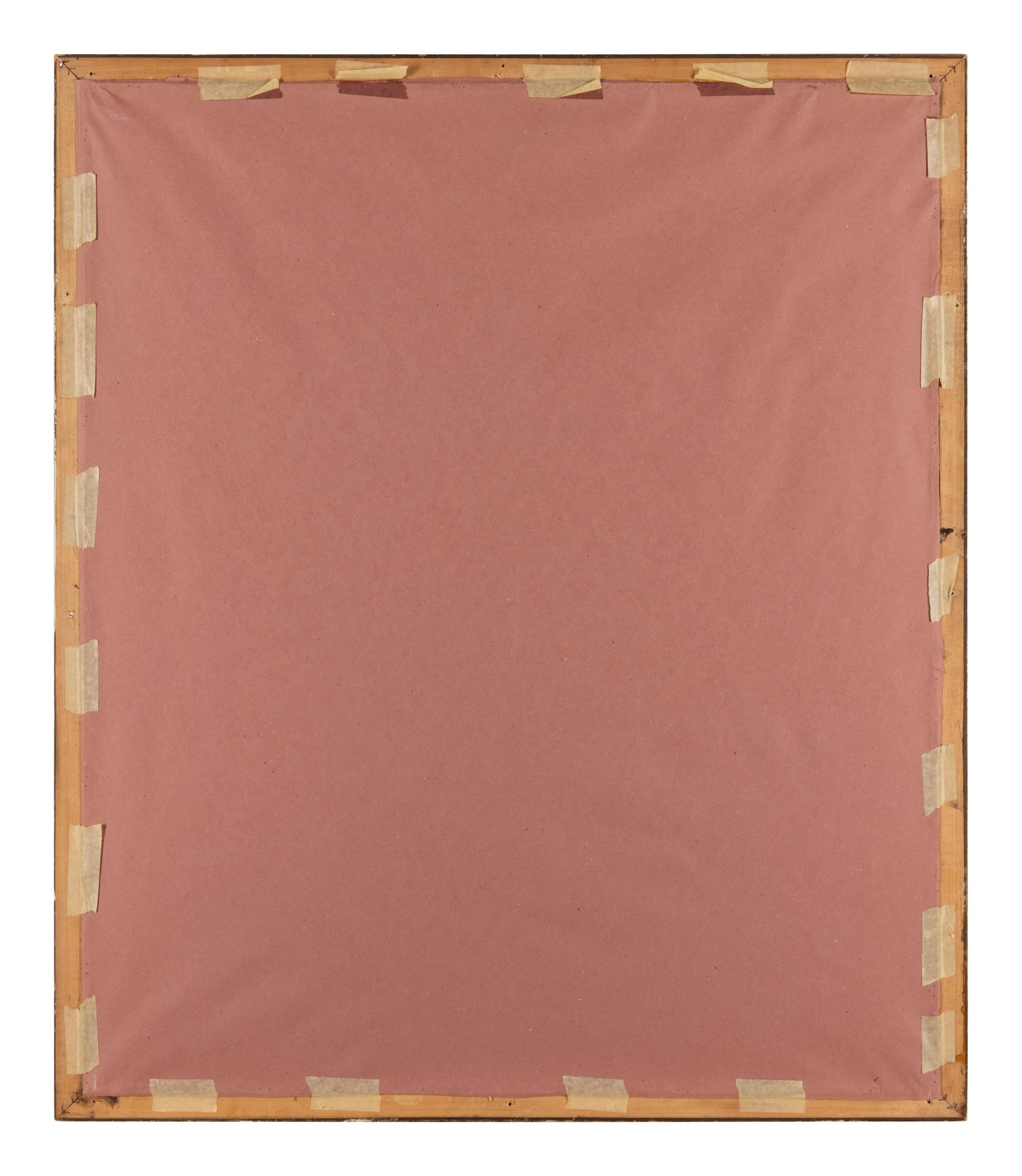 A Framed Metallic Thread Embroidered Panel