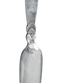Three Georg Jensen Silver Flatware Articles