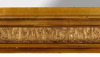 A Federal Style Giltwood Overmantel Mirror