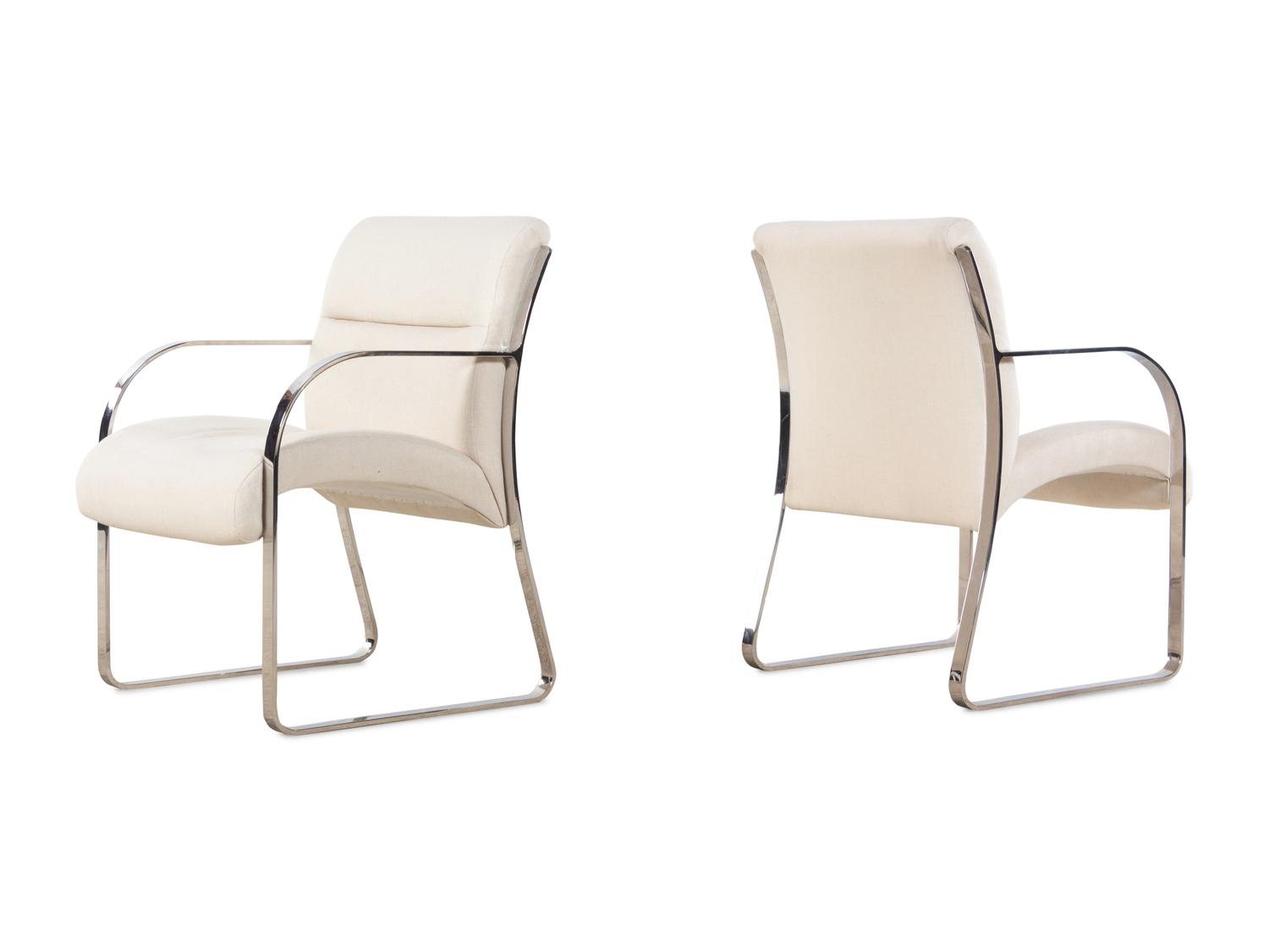 Set of Twelve Dining Chairs Brueton, USA