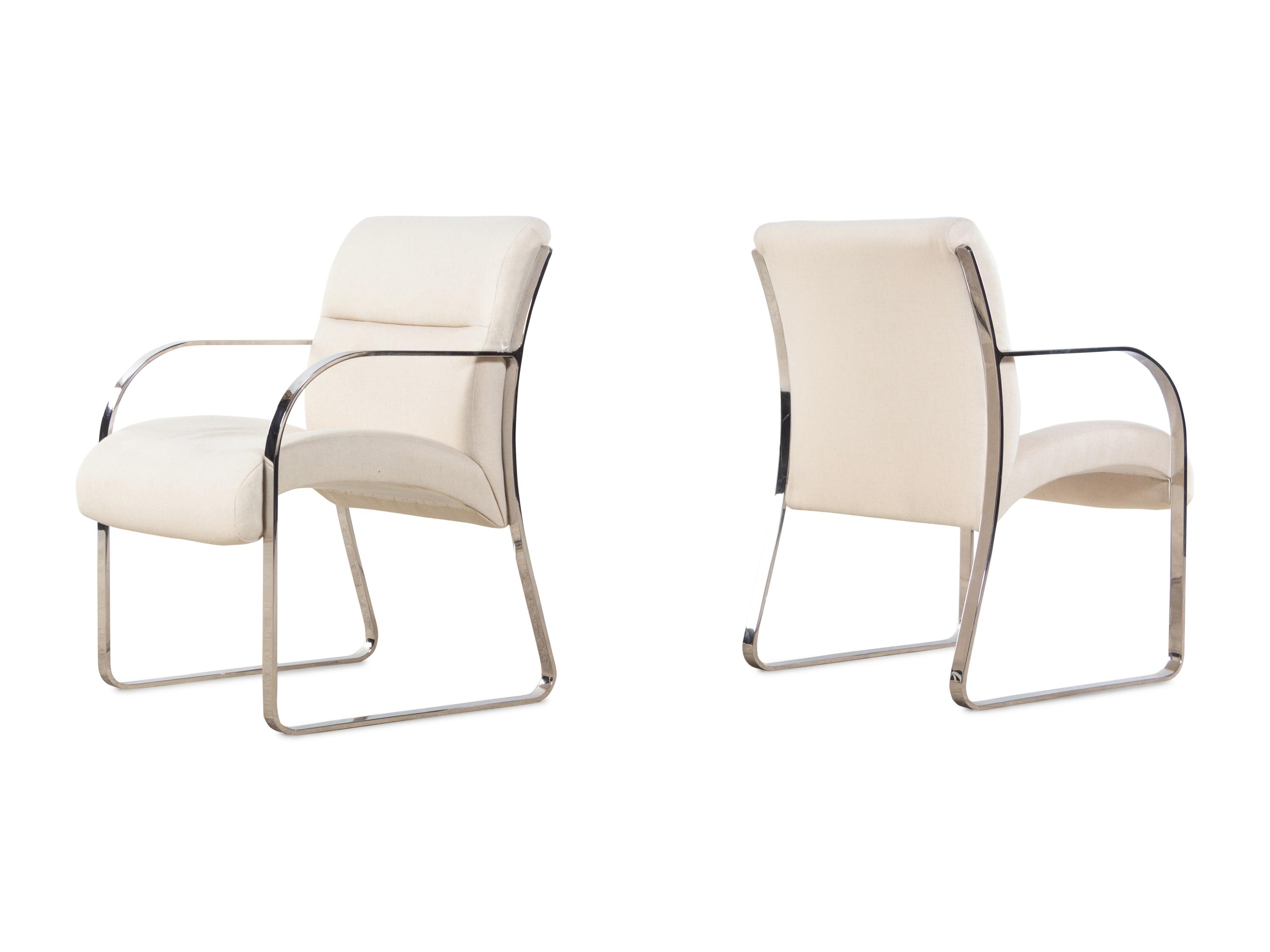 Set of Twelve Dining Chairs Brueton, USA