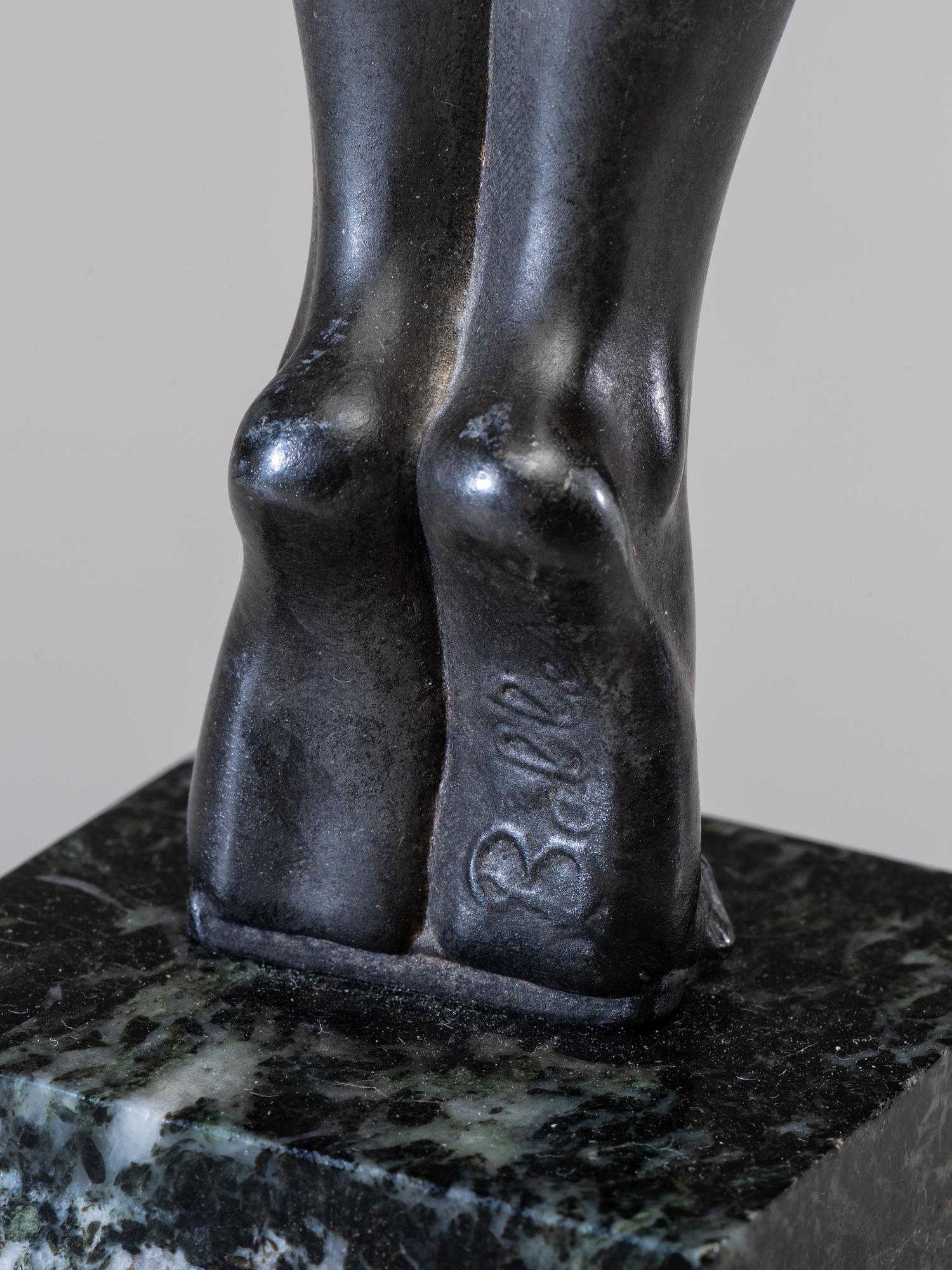 Art Deco Figural Lamp