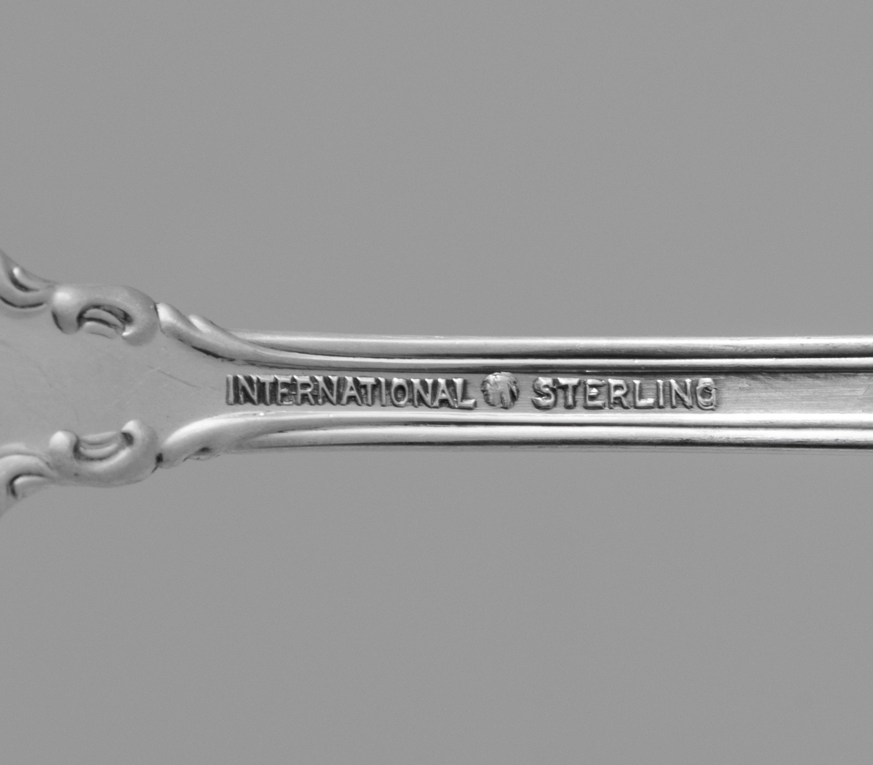 An American Silver Flatware Service