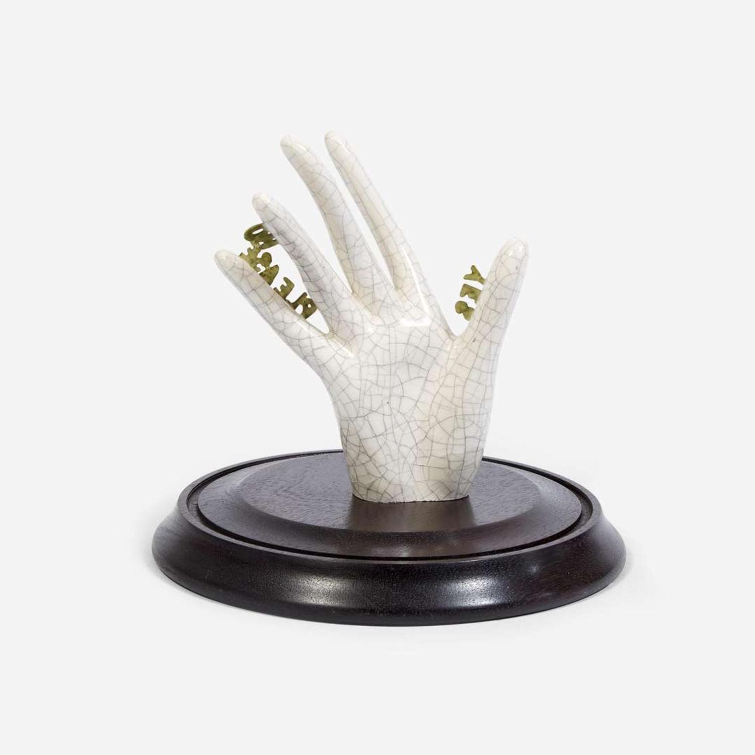 Lucian Pompilli (American, b. 1942) "Yes, No, Please" Sculpture, USA, circa 2000