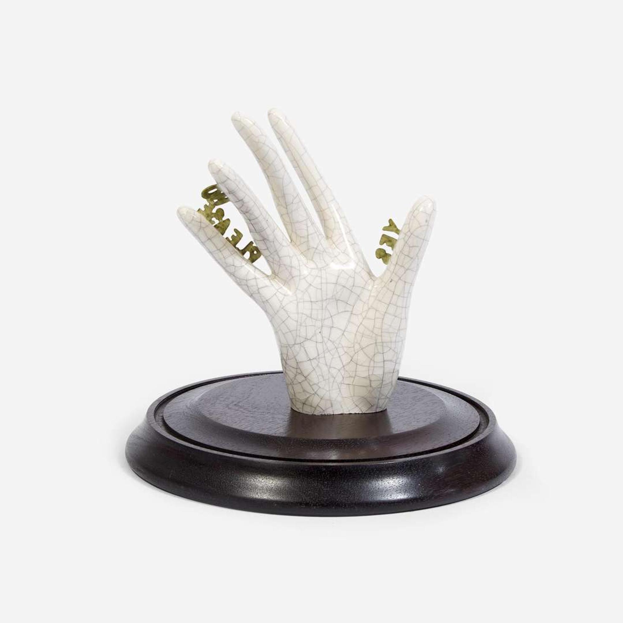 Lucian Pompilli (American, b. 1942) "Yes, No, Please" Sculpture, USA, circa 2000