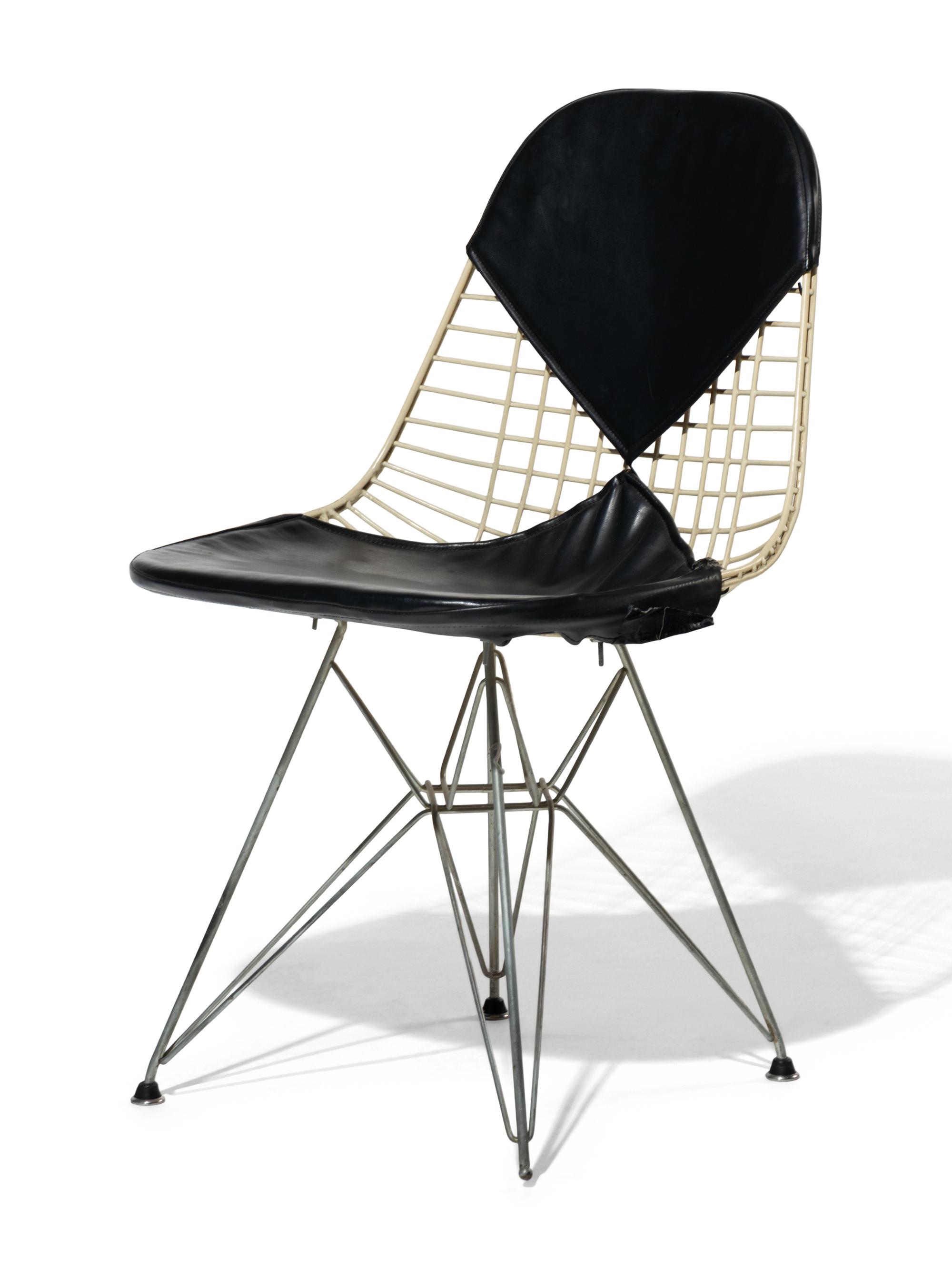 A Group of Four Mid-Century Chairs