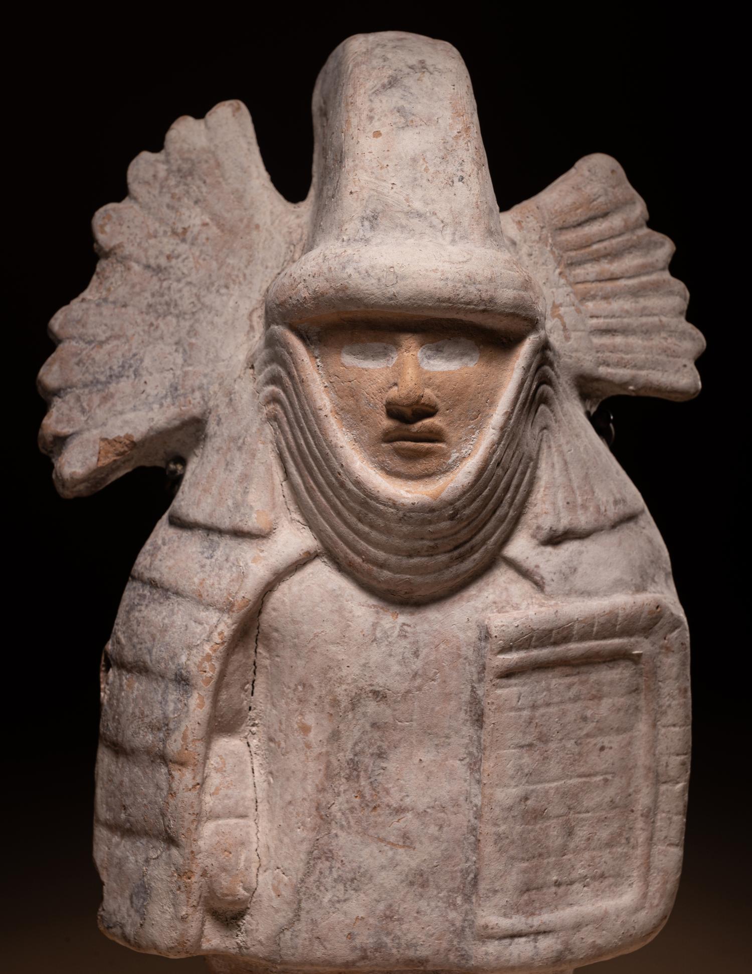 A Nopiloa Terracotta Whistling Figure