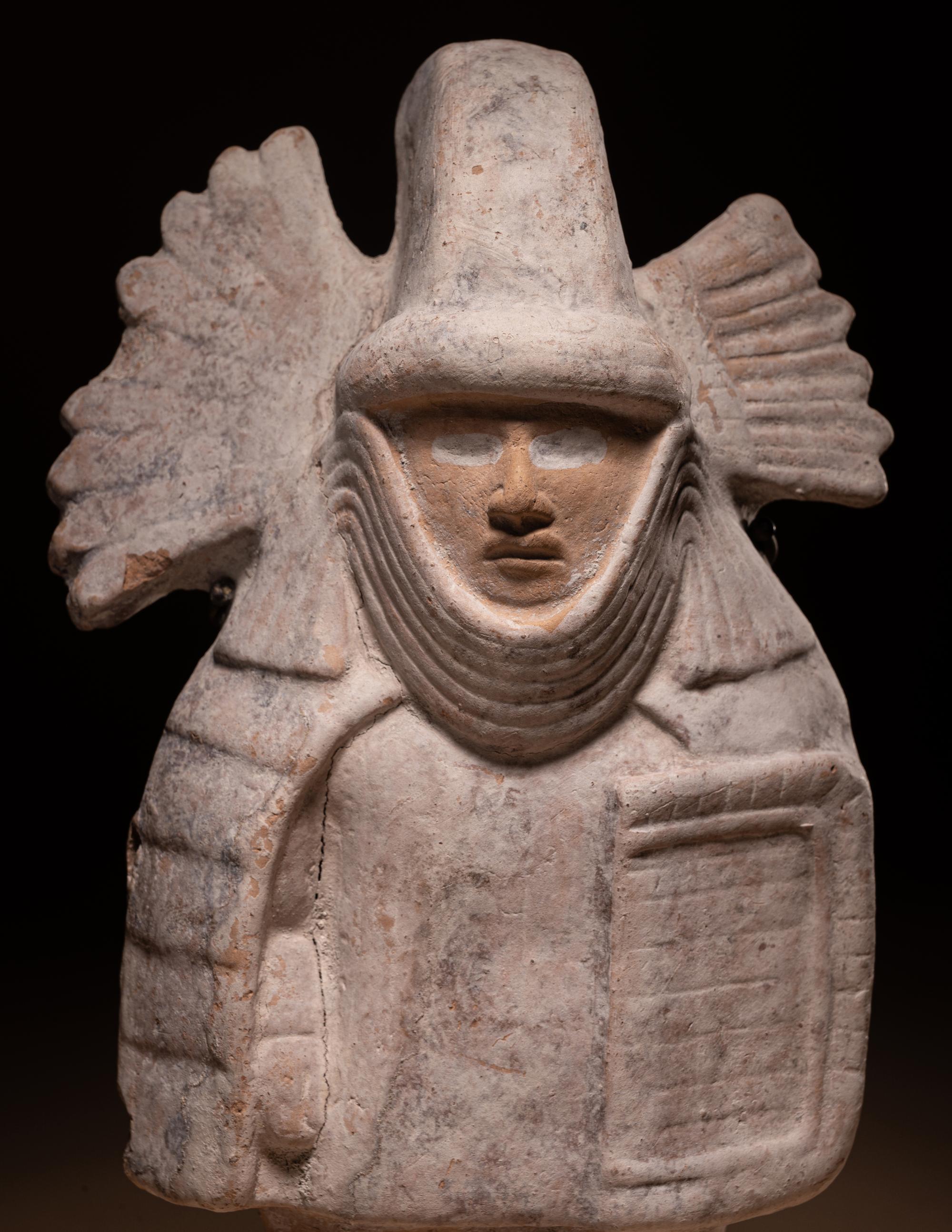 A Nopiloa Terracotta Whistling Figure