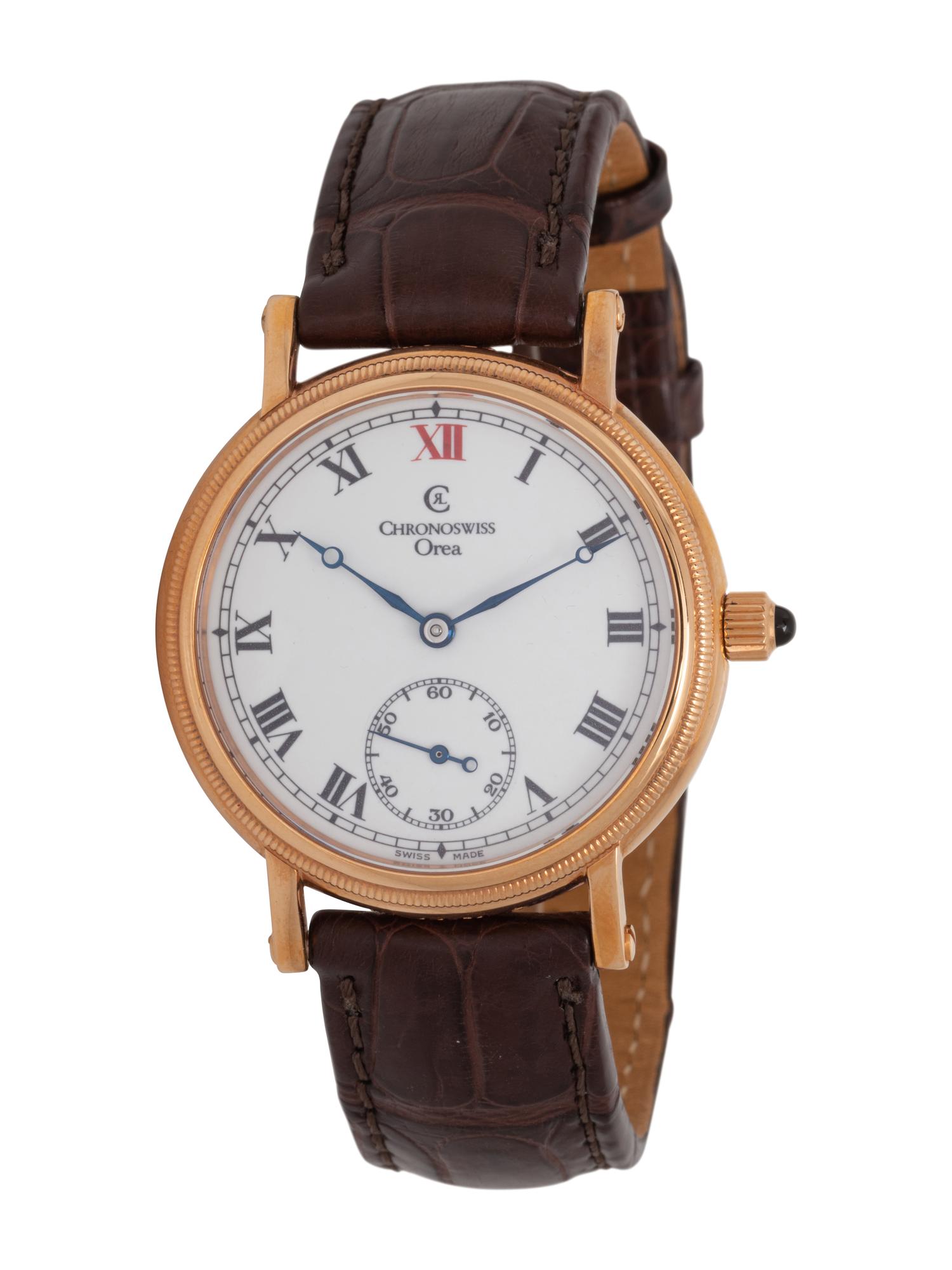 CHRONOSWISS, 18K YELLOW GOLD 'OREA' WATCH