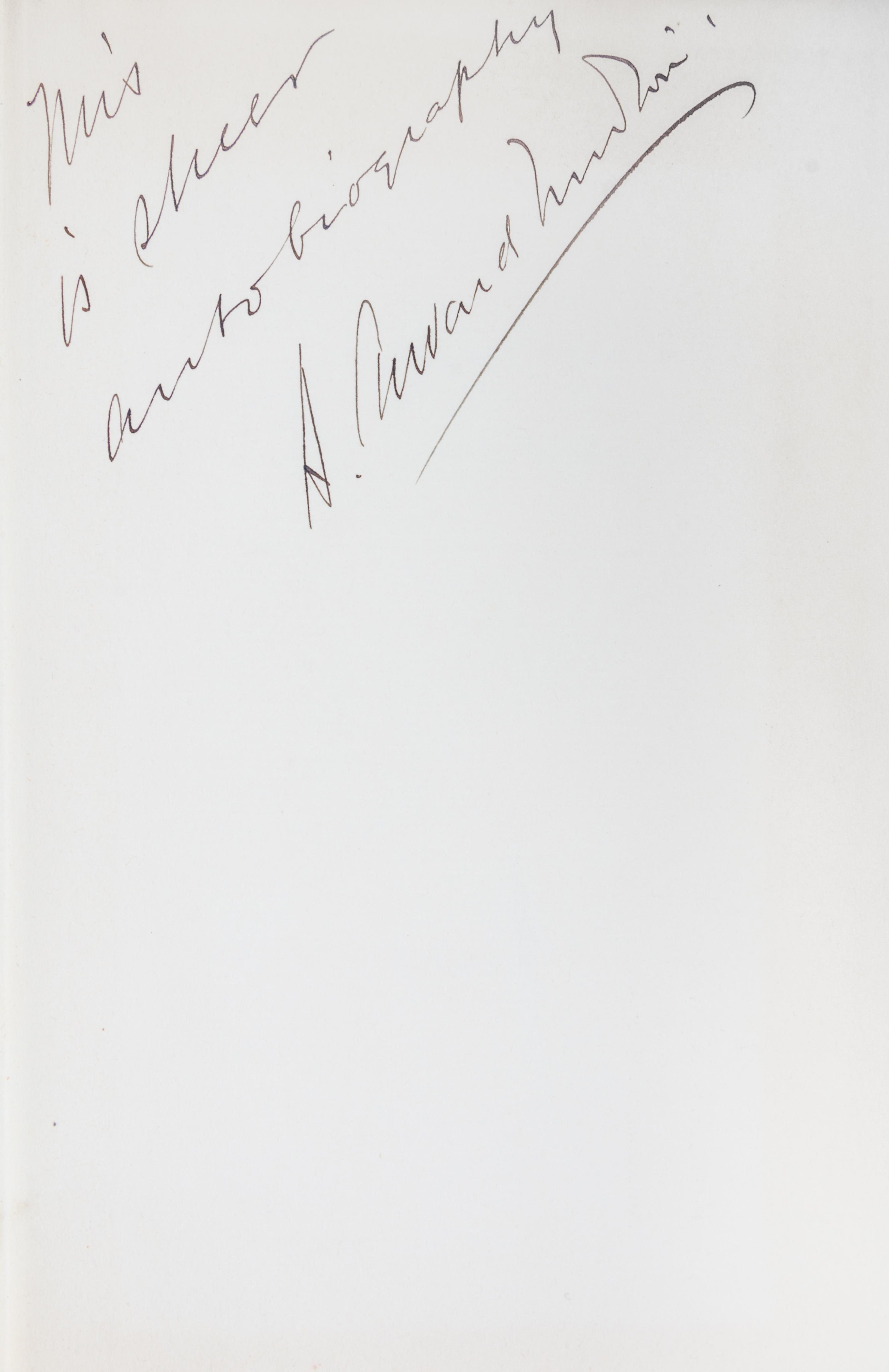 NEWTON, EDWARD A. Collection of signed books, letters and pamphlets. (28 items total)