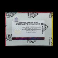 An Unopened Wax Box of 1980 Topps Baseball Cards – Possible Rickey Henderson Rookie (BBCE Certified)