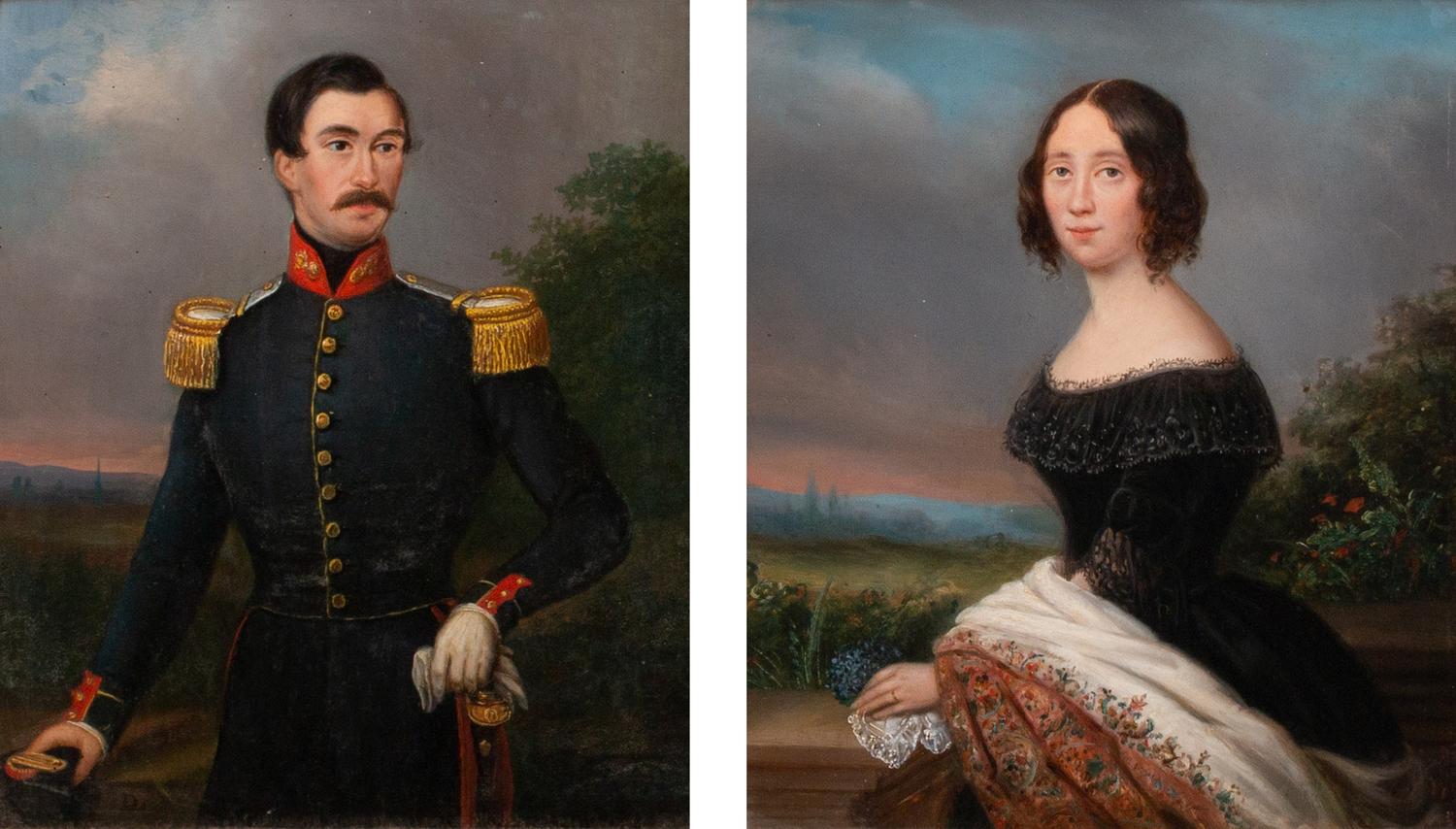 A Pair of Portraits