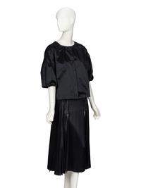 Prada & Calvin Klein, Silk Jacket & Skirt