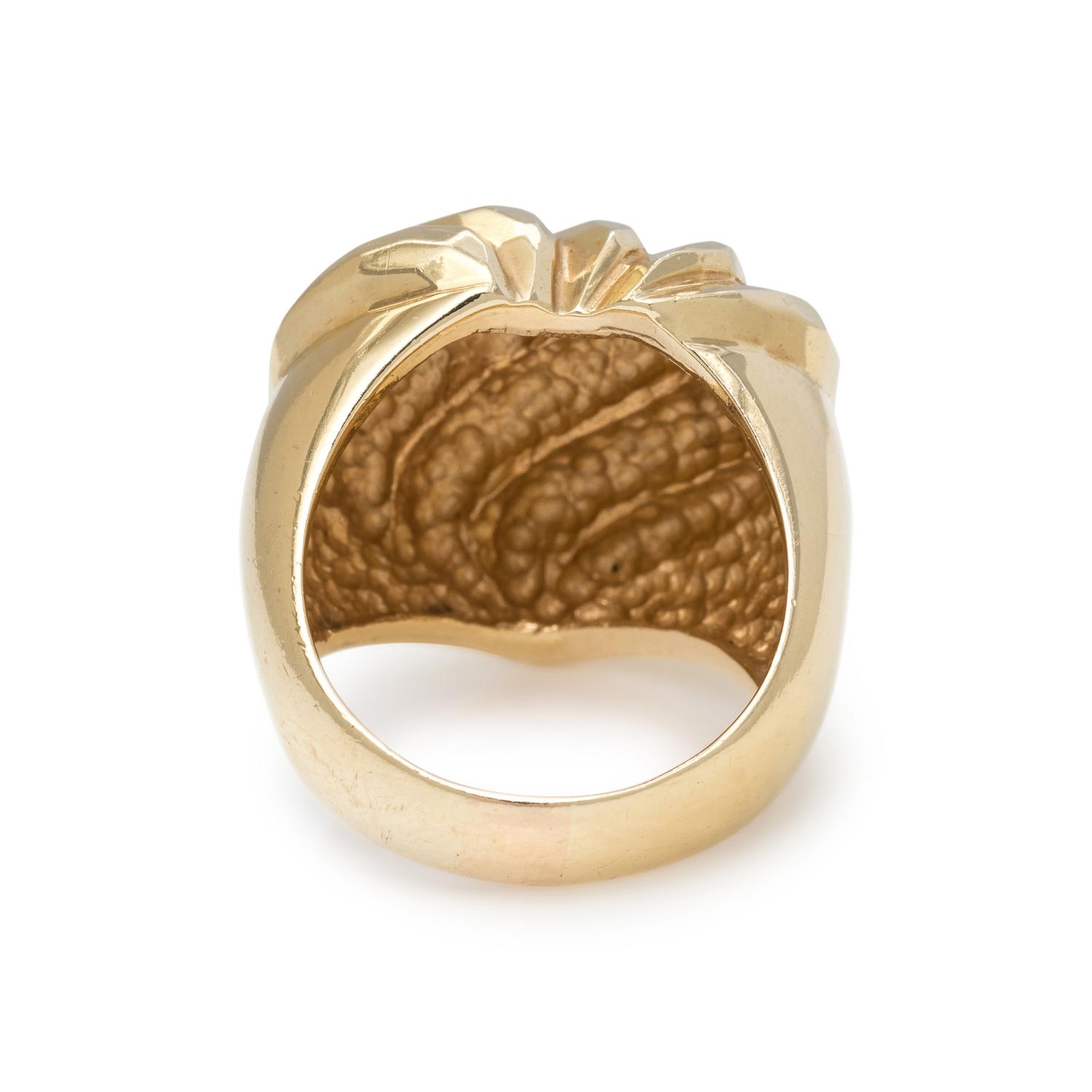 YELLOW GOLD RING