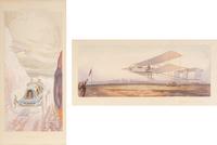 A Pair of Prints ( Un Match Moderne and Grand Prix De L'Aviation )