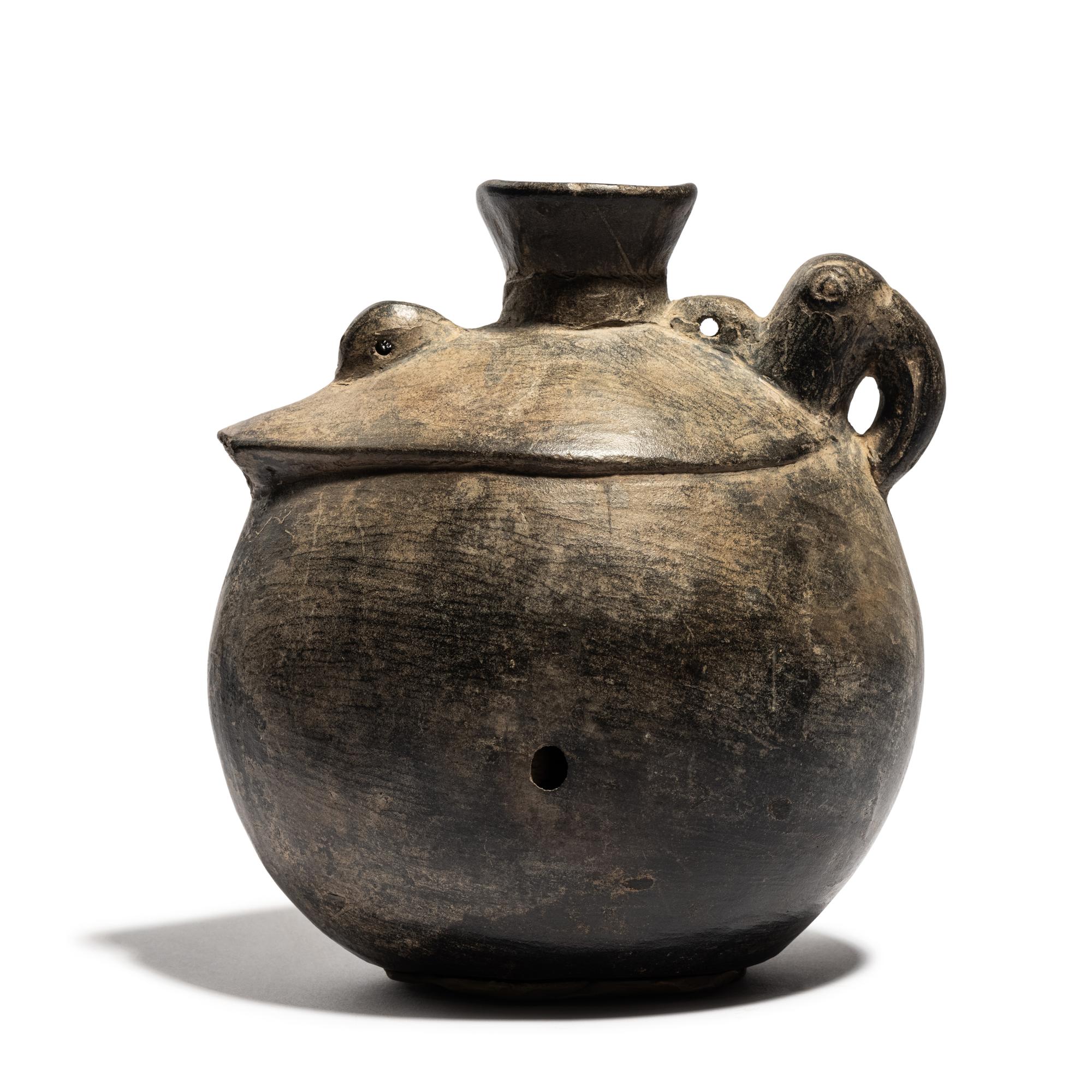 A Chimu Bird Effigy Vessel