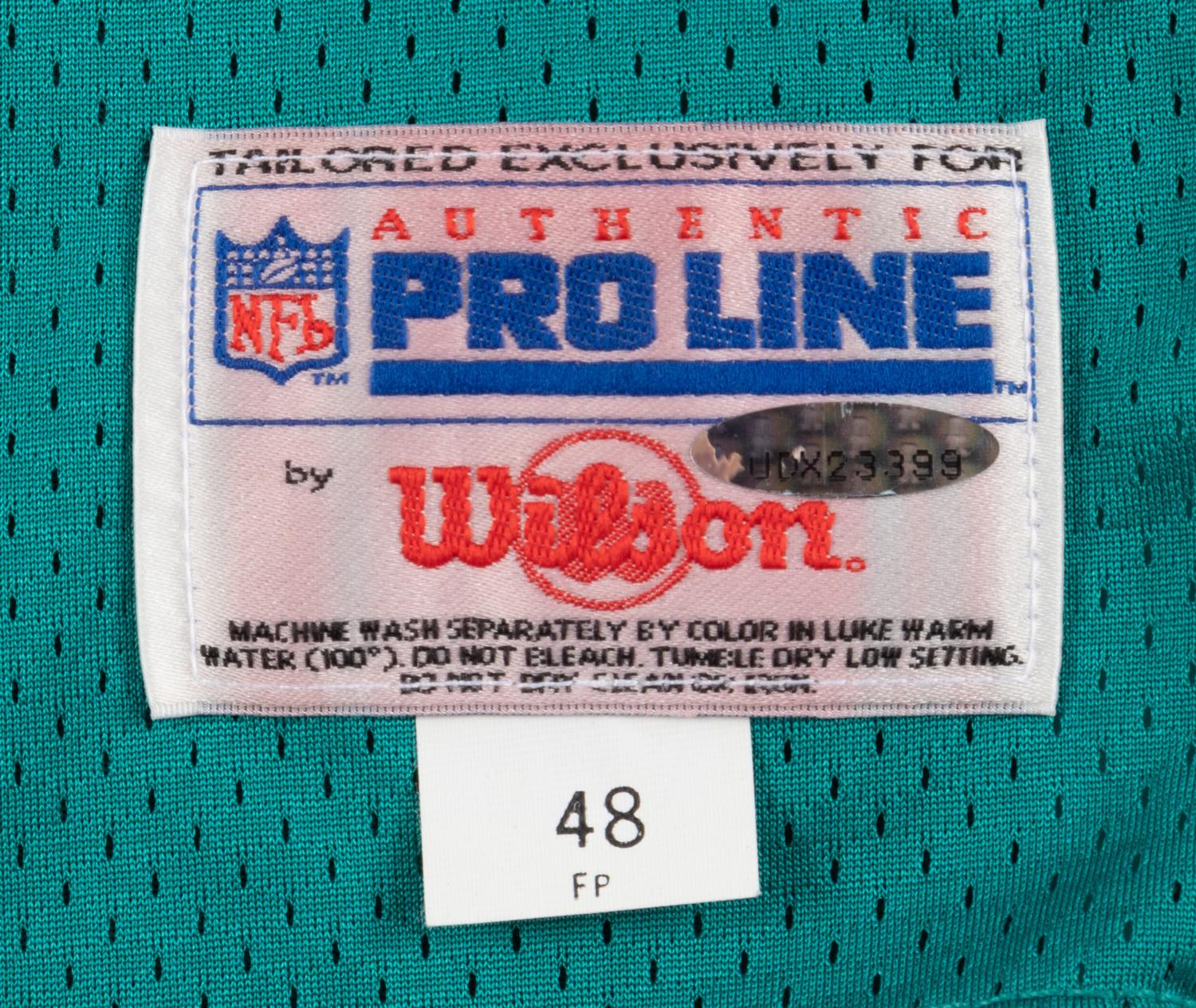 A Dan Marino Signed Miami Dolphins Jersey (Wilson Pro Line),