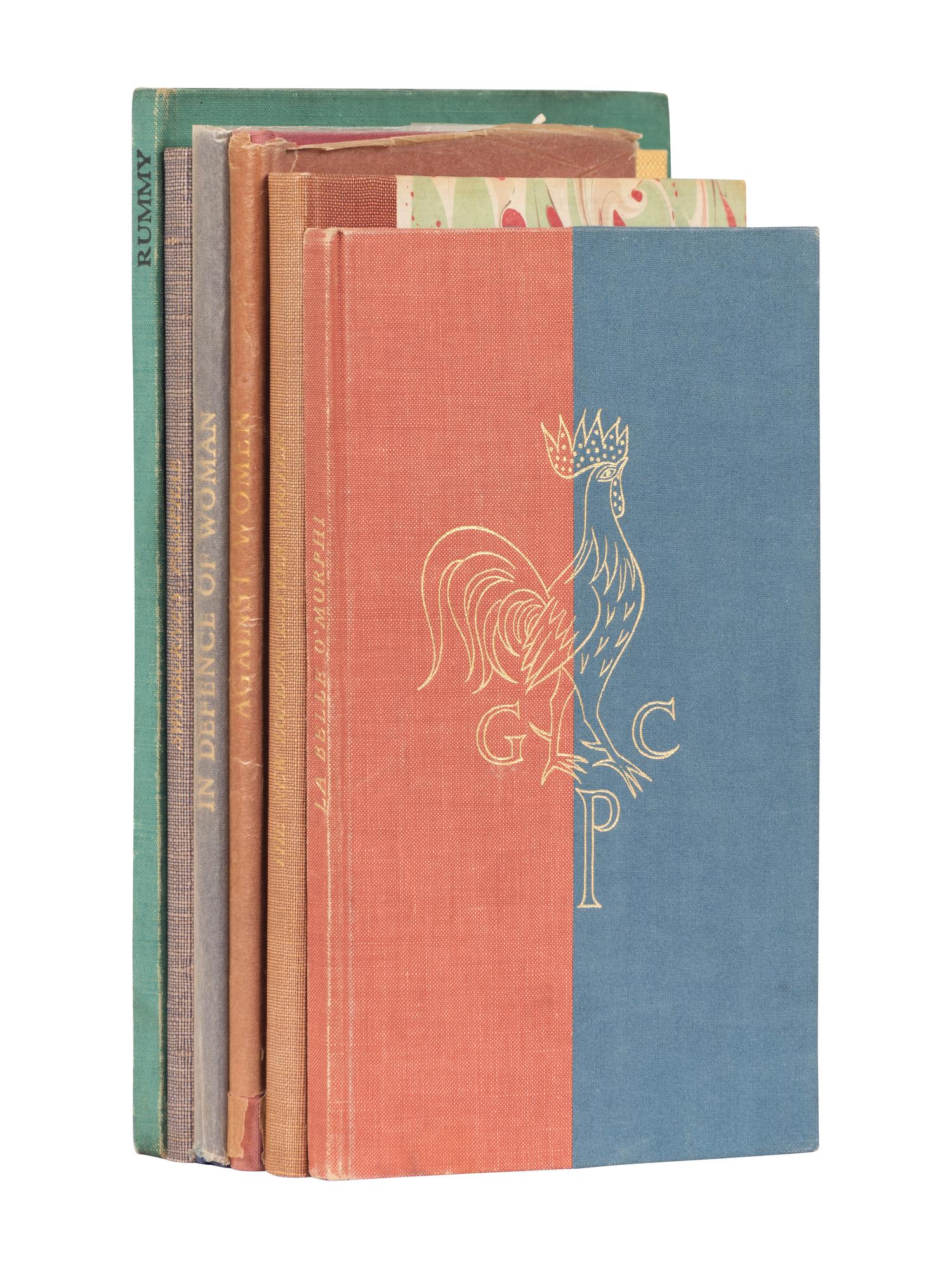 [GOLDEN COCKEREL PRESS]. A group of 6 from the Golden Cockerel Press, comprising: