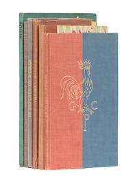 [GOLDEN COCKEREL PRESS]. A group of 6 from the Golden Cockerel Press, comprising: