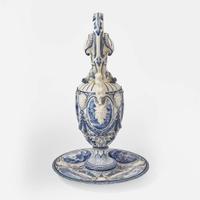 A Monumental Renaissance-Style Ewer and Stand UK, 1870s