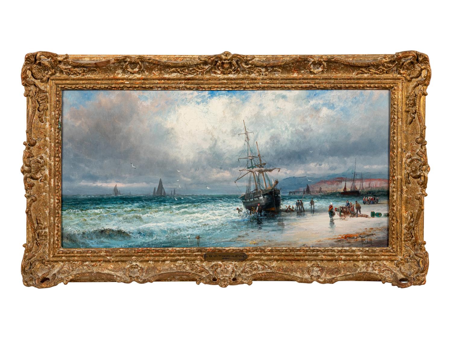 St. Michael's Mount and Norfolk Coast (a pair of works)