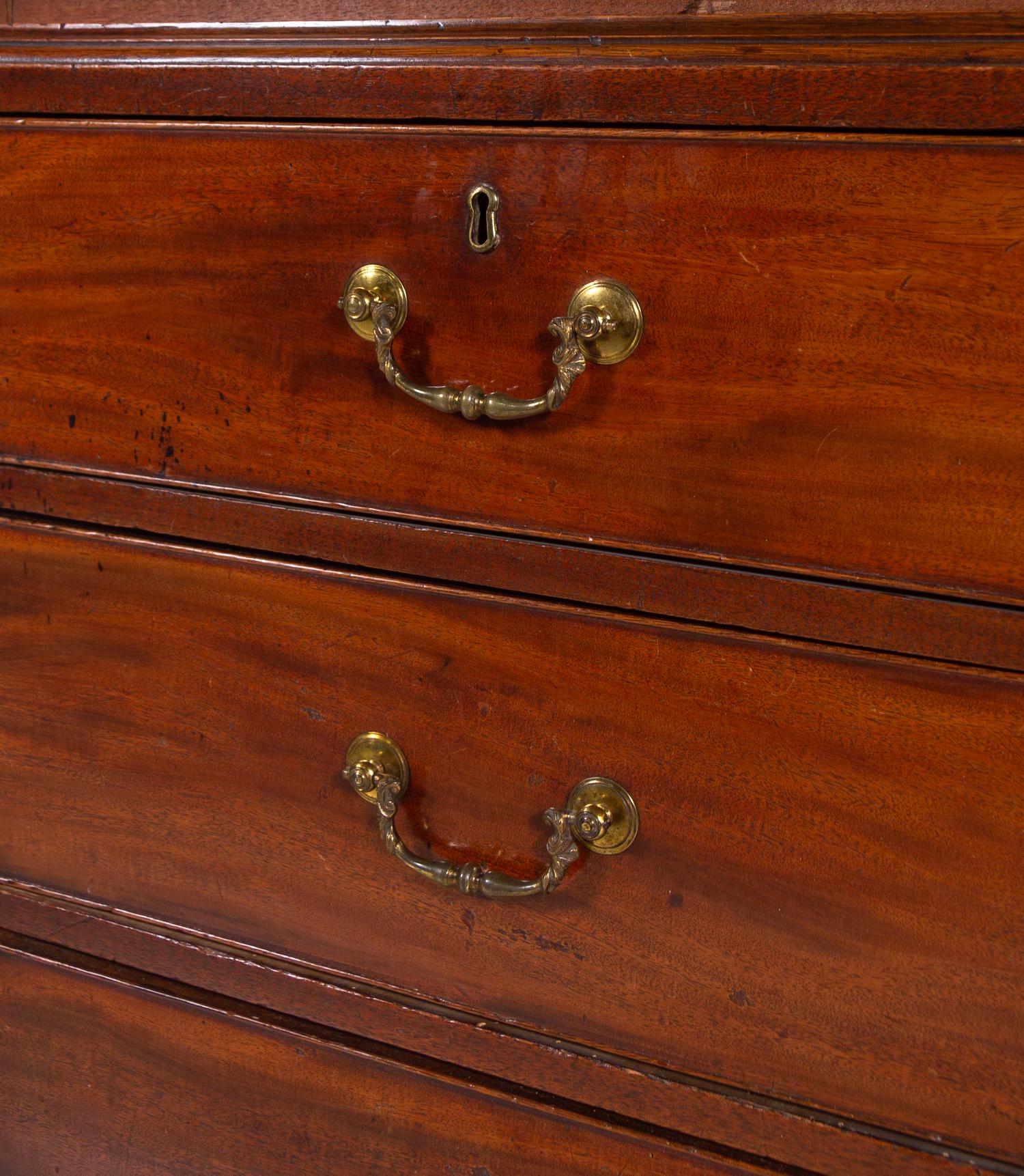 A George III Mahogany Linen Press