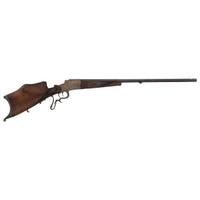 ** Engraved Austrian Schuetzen Rifle by Franz Stepan of Wels