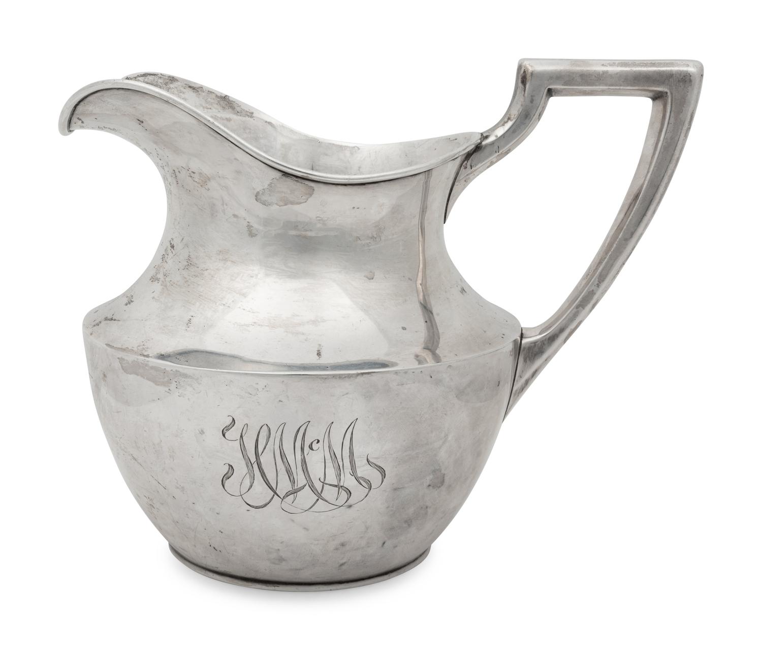A Dominick & Haff Silver Pitcher