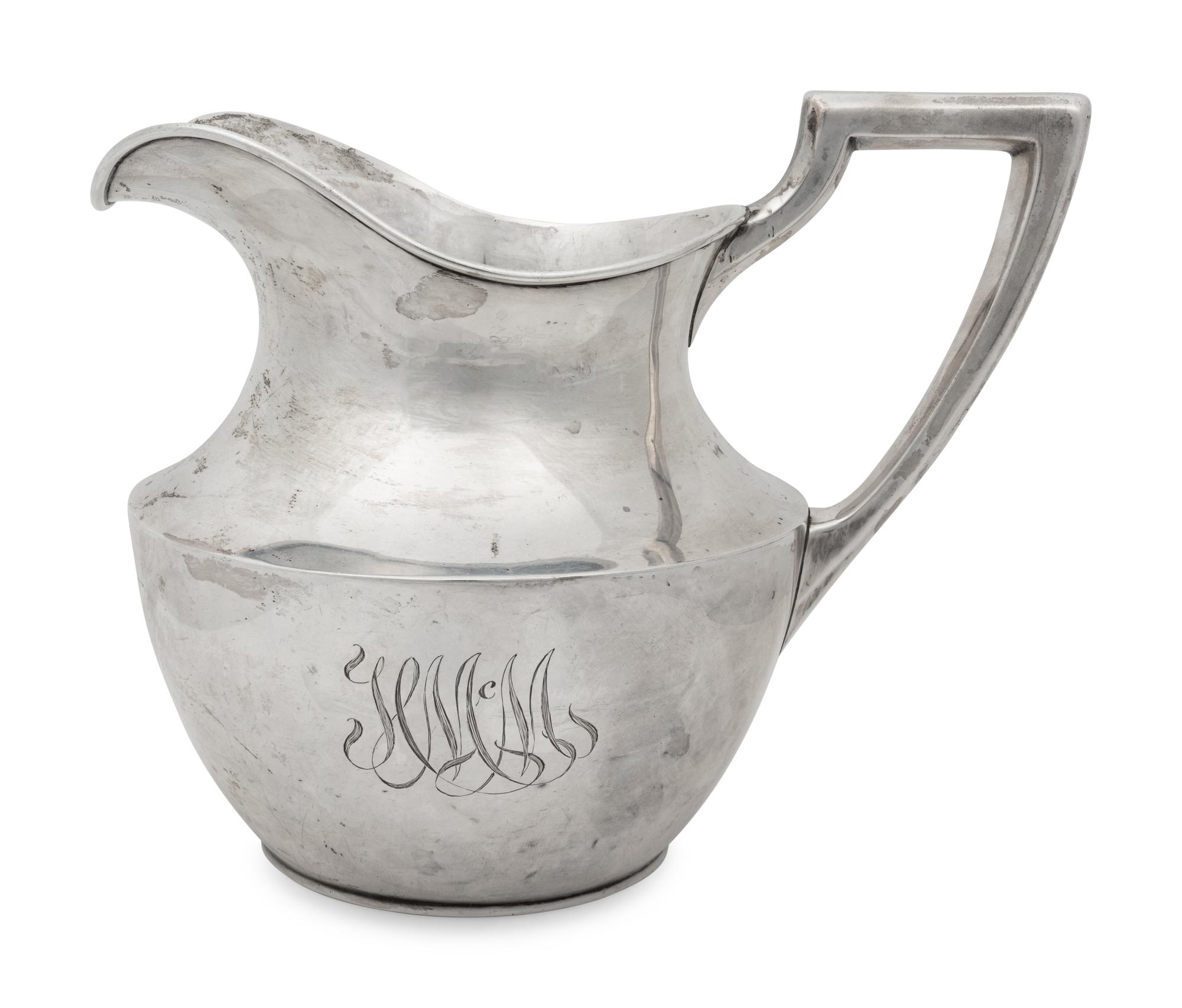 A Dominick & Haff Silver Pitcher