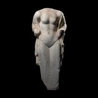 A Roman Marble Herm of Hermaphroditus