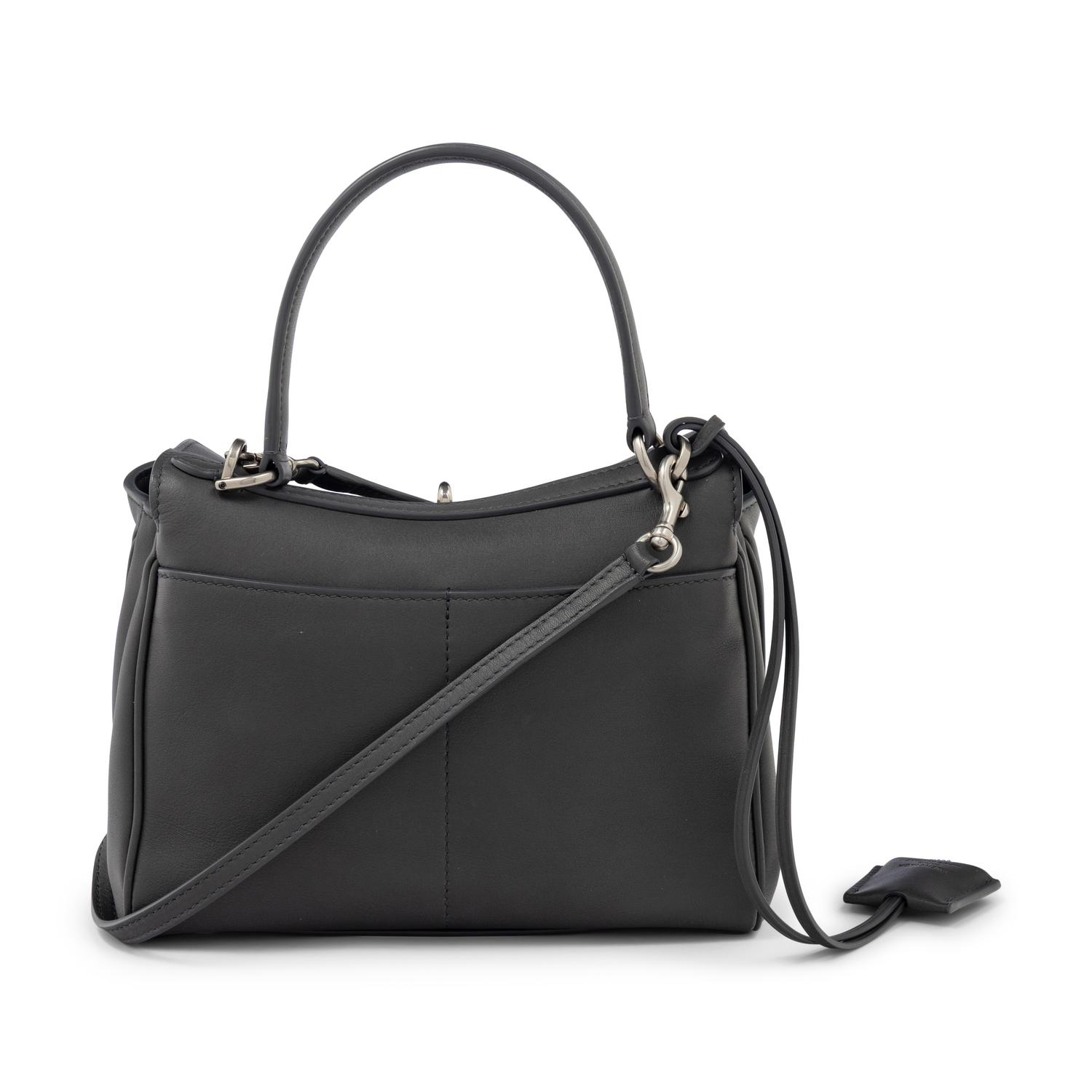 BALENCIAGA, GREY MINI RODEO BAG