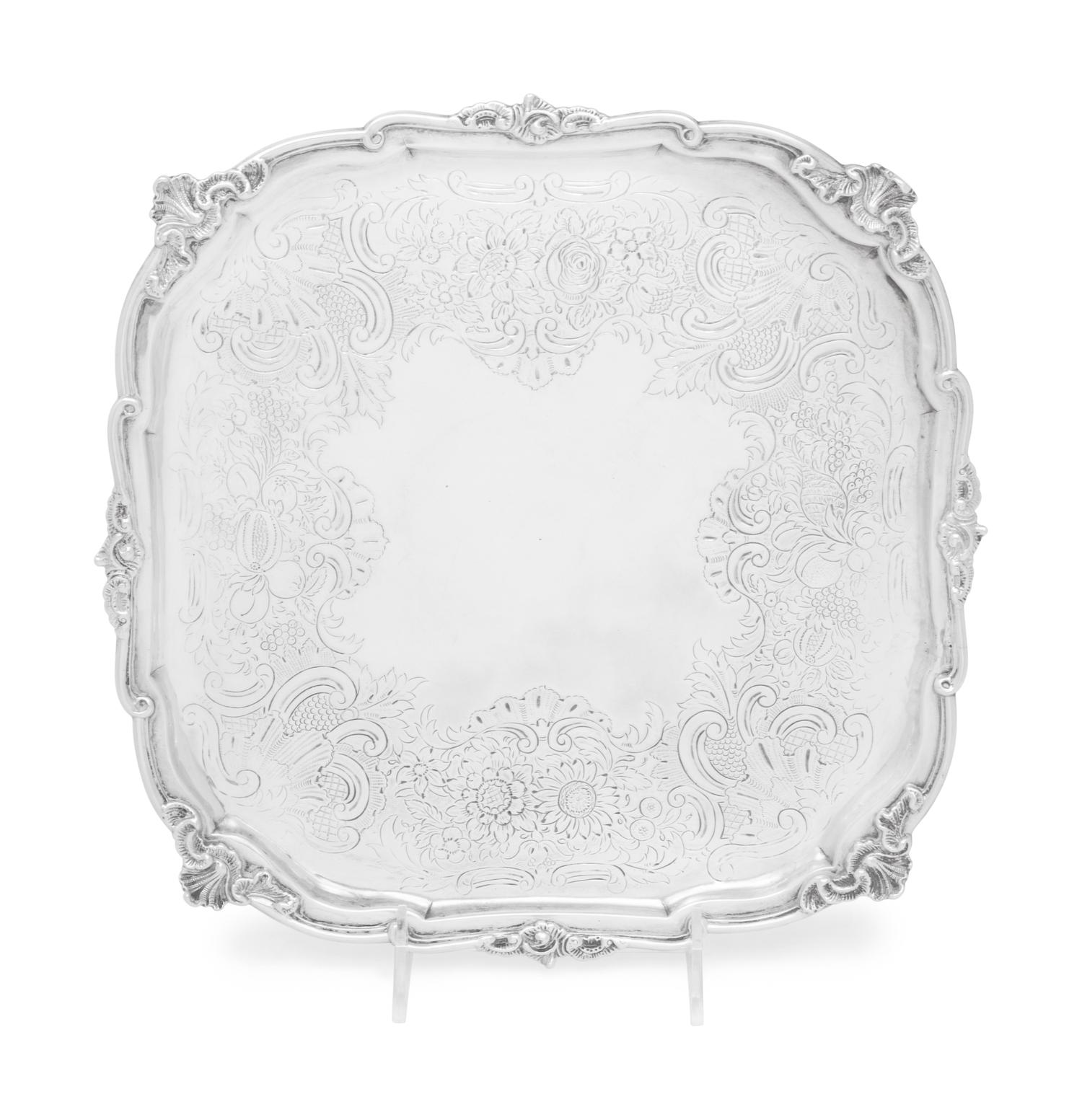 A Dutch Silver Salver