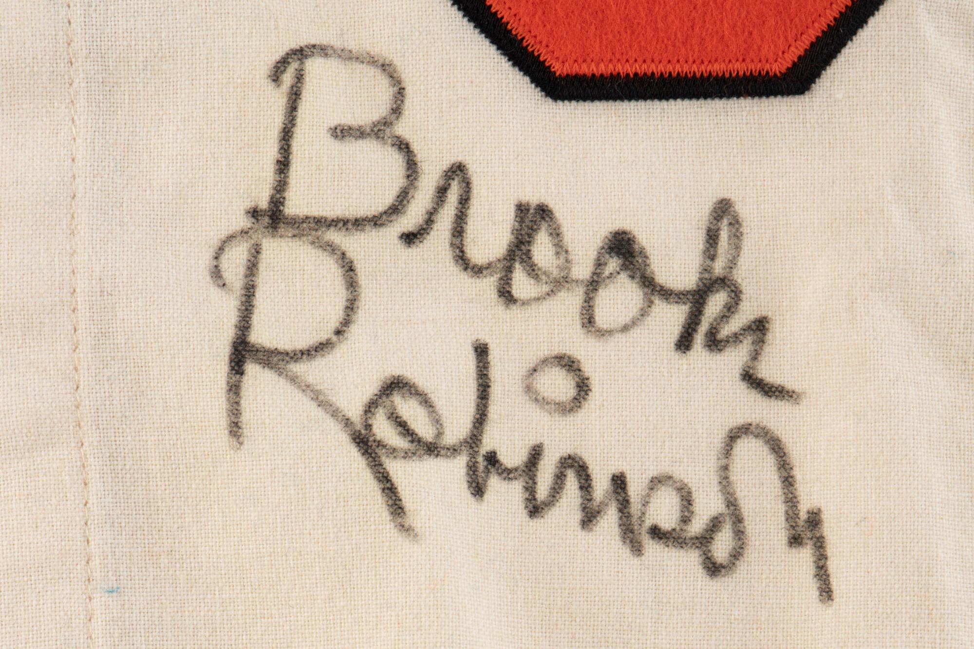 A Collection of Brooks Robinson Signed Autograph Baltimore Orioles Jerseys (Beckett Authentication Services)