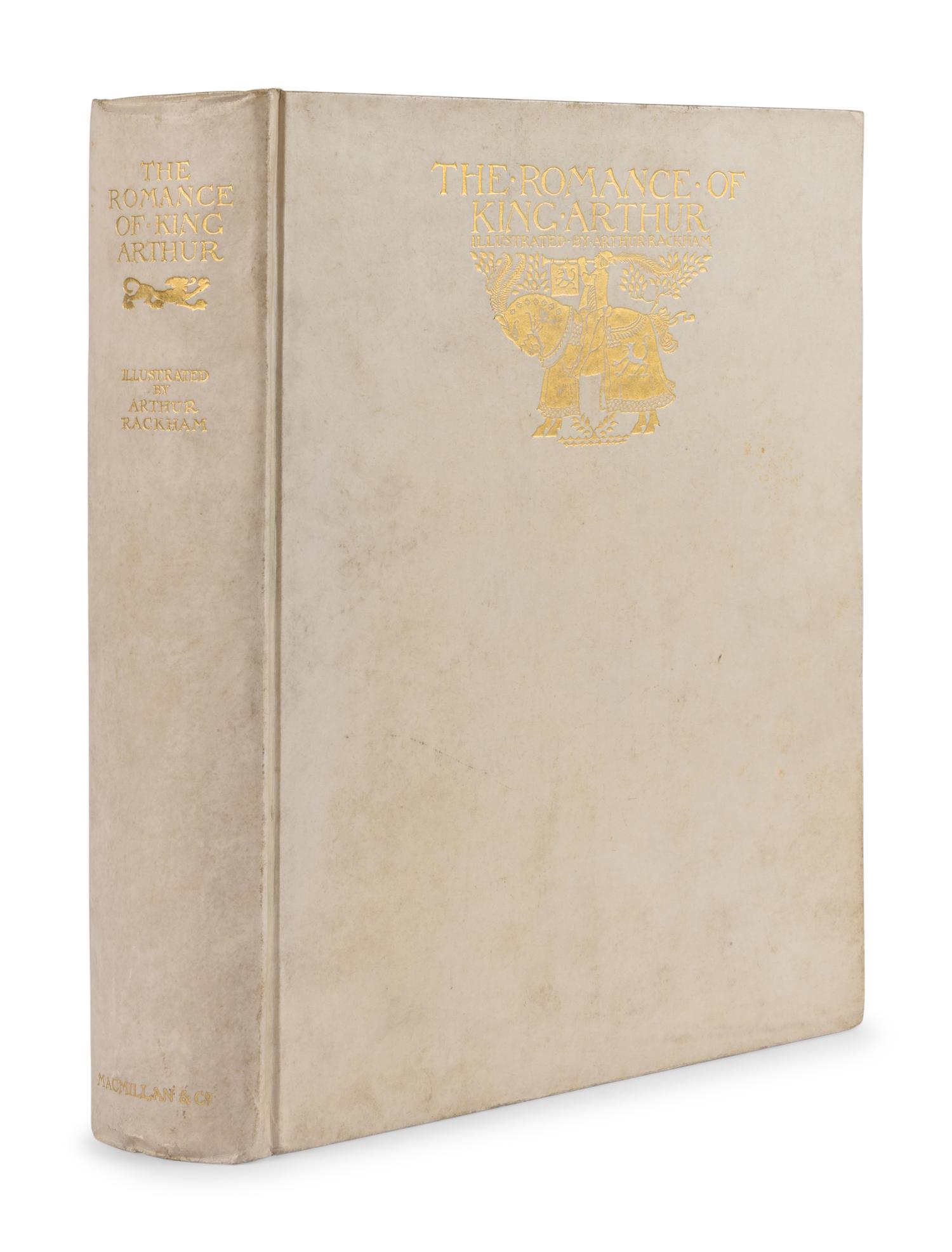 [RACKHAM, Arthur (1867-1939)]. MALORY, Thomas, Sir (ca. 1400-ca. 1470). The Romance of King Arthur and His Knights of the Round Table . London: MacMillan and Co., 1917.