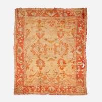 An Oushak Carpet circa early 20th century