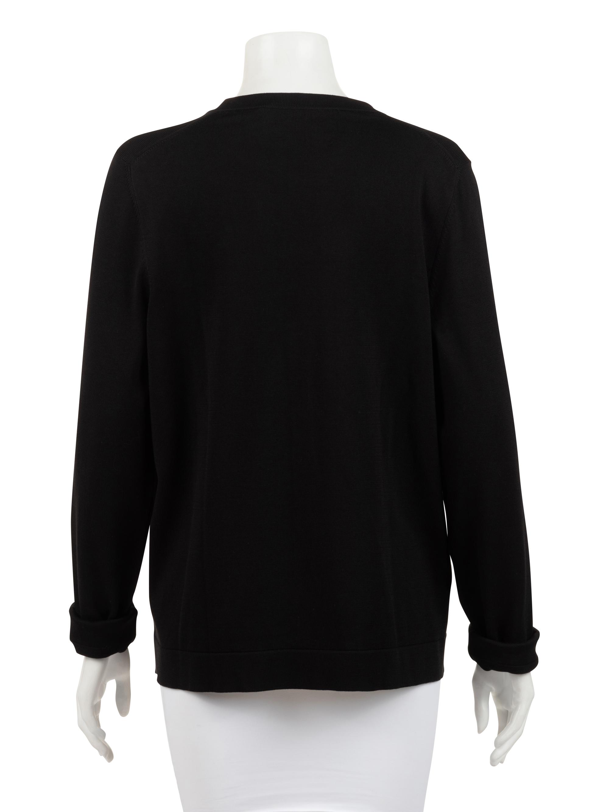 Eight Designer Tops: Five Loro Piana, Two Oscar de la Renta, and One Caroline Herrera