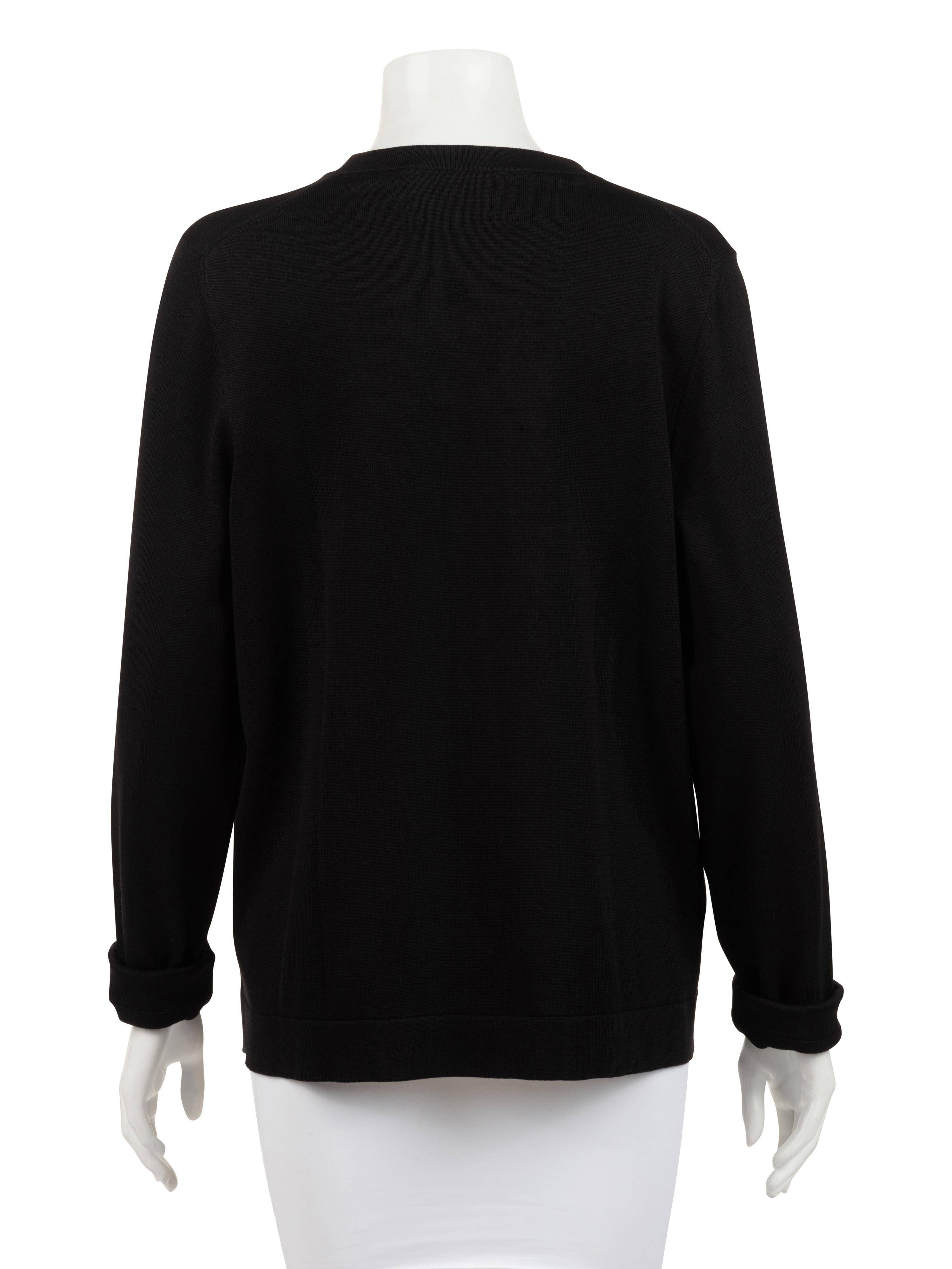 Eight Designer Tops: Five Loro Piana, Two Oscar de la Renta, and One Caroline Herrera