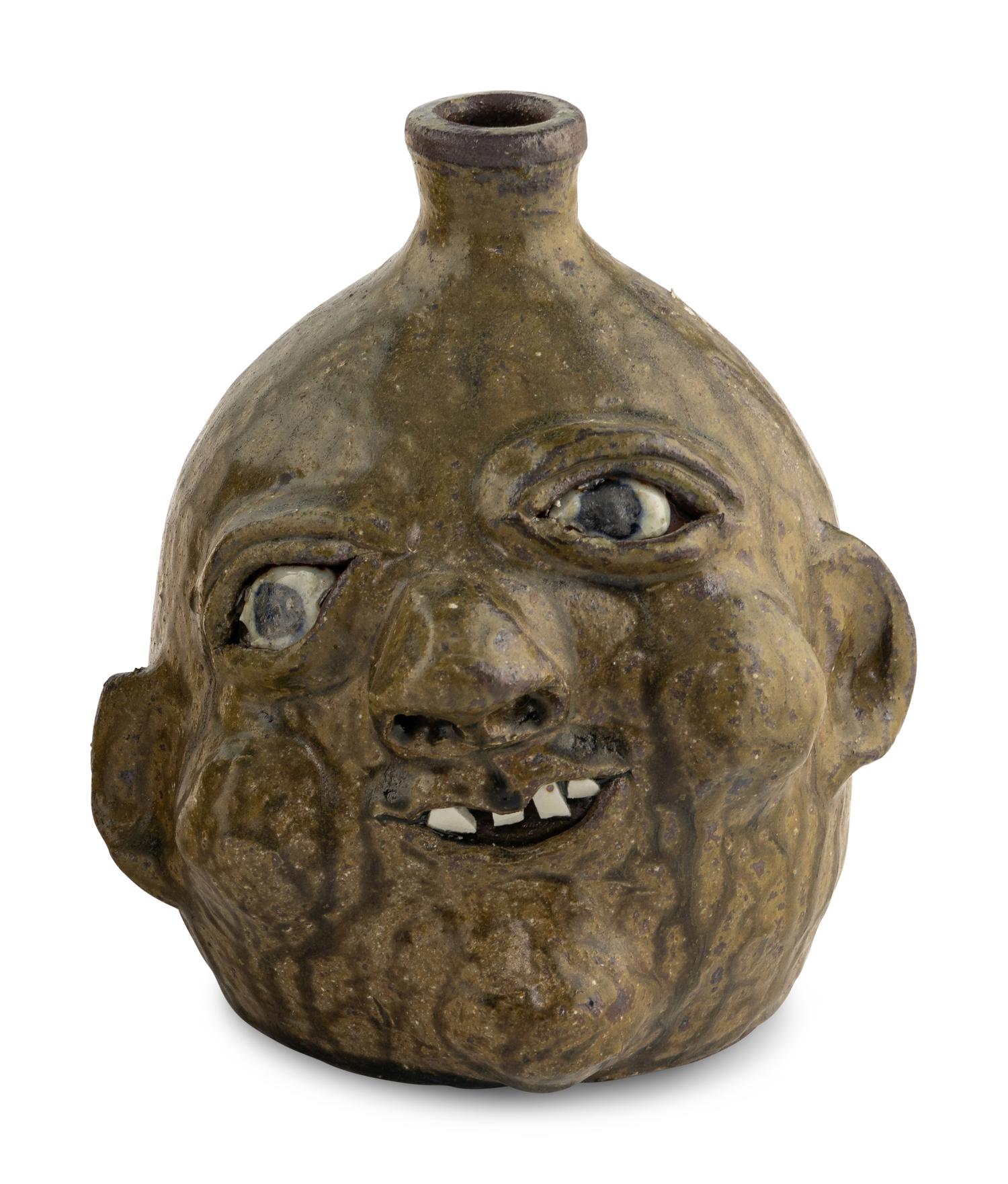 Two Georgia Stoneware Jugs