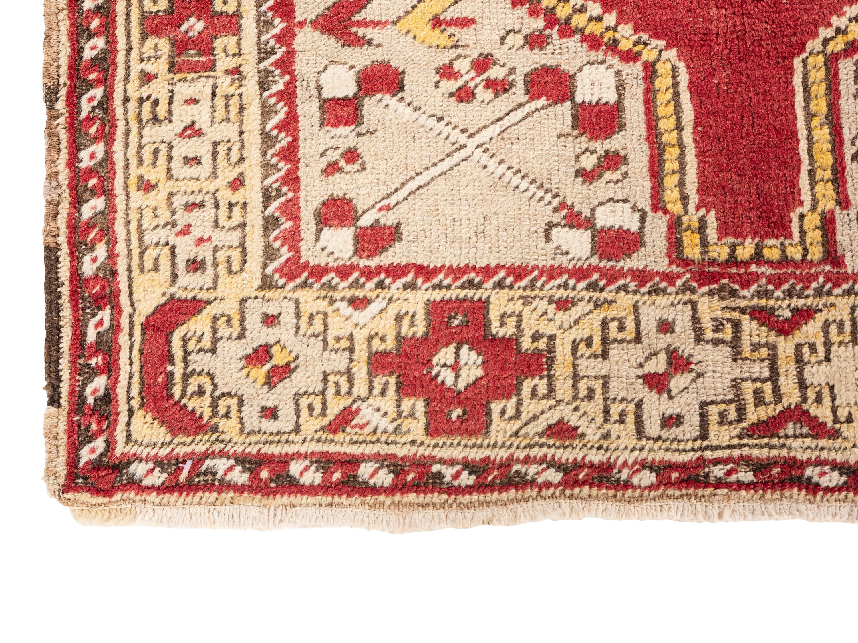 Two Oushak Rugs