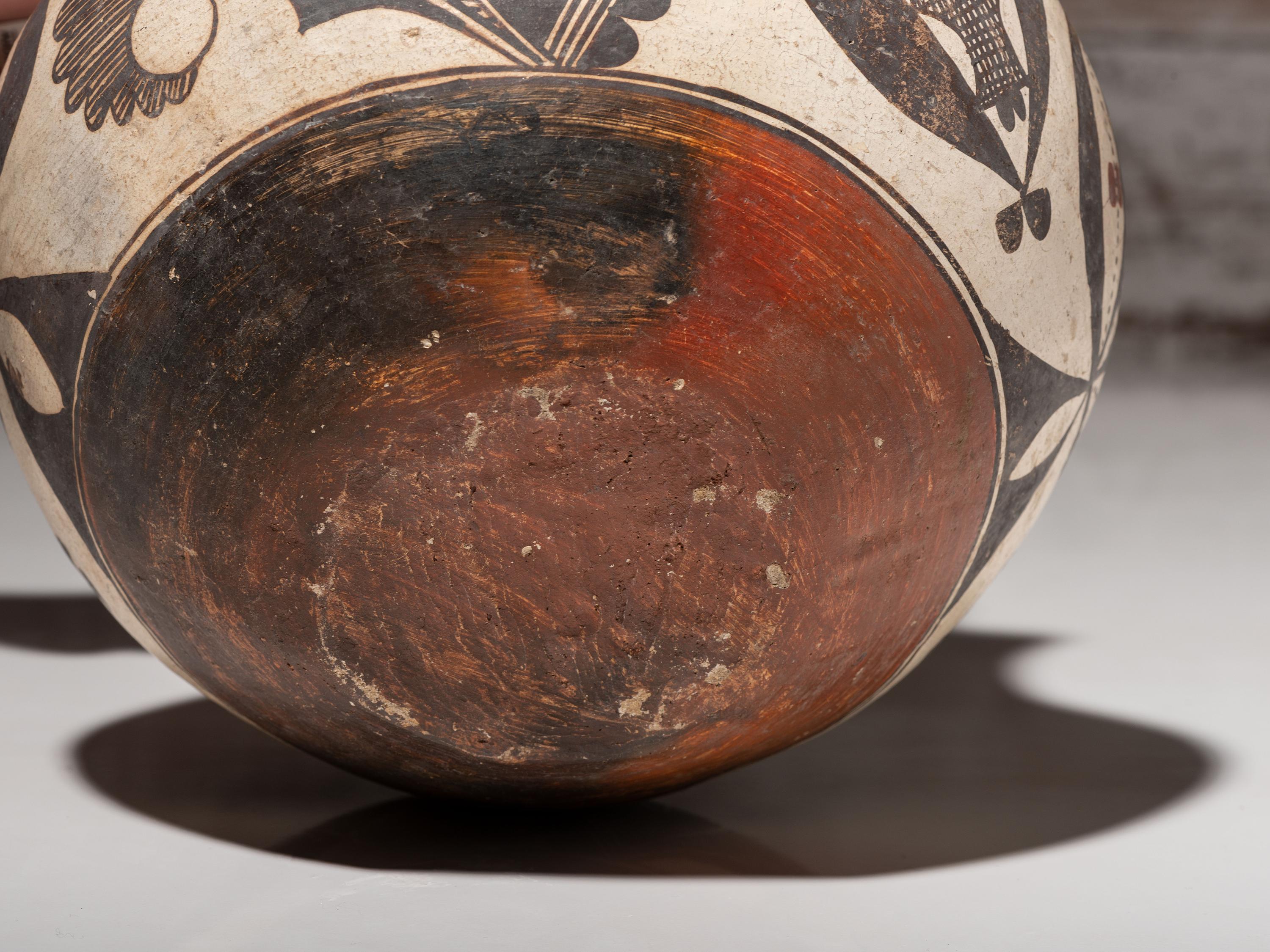Acoma Four-Color Pottery Wedding Vase