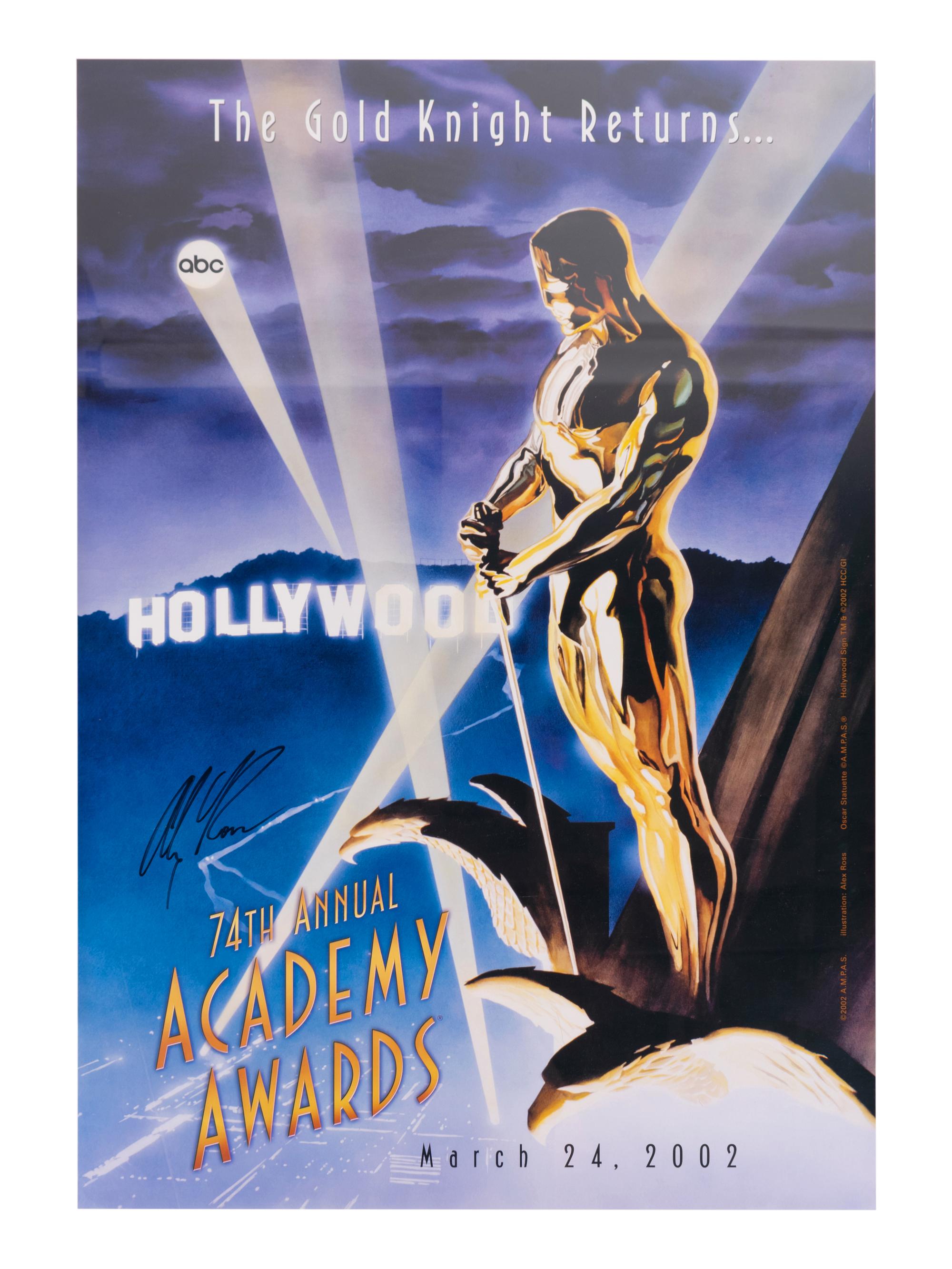 (Events) A group of approximately 14 pieces of ephemera from the 71st - 74th Academy Awards, comprising: