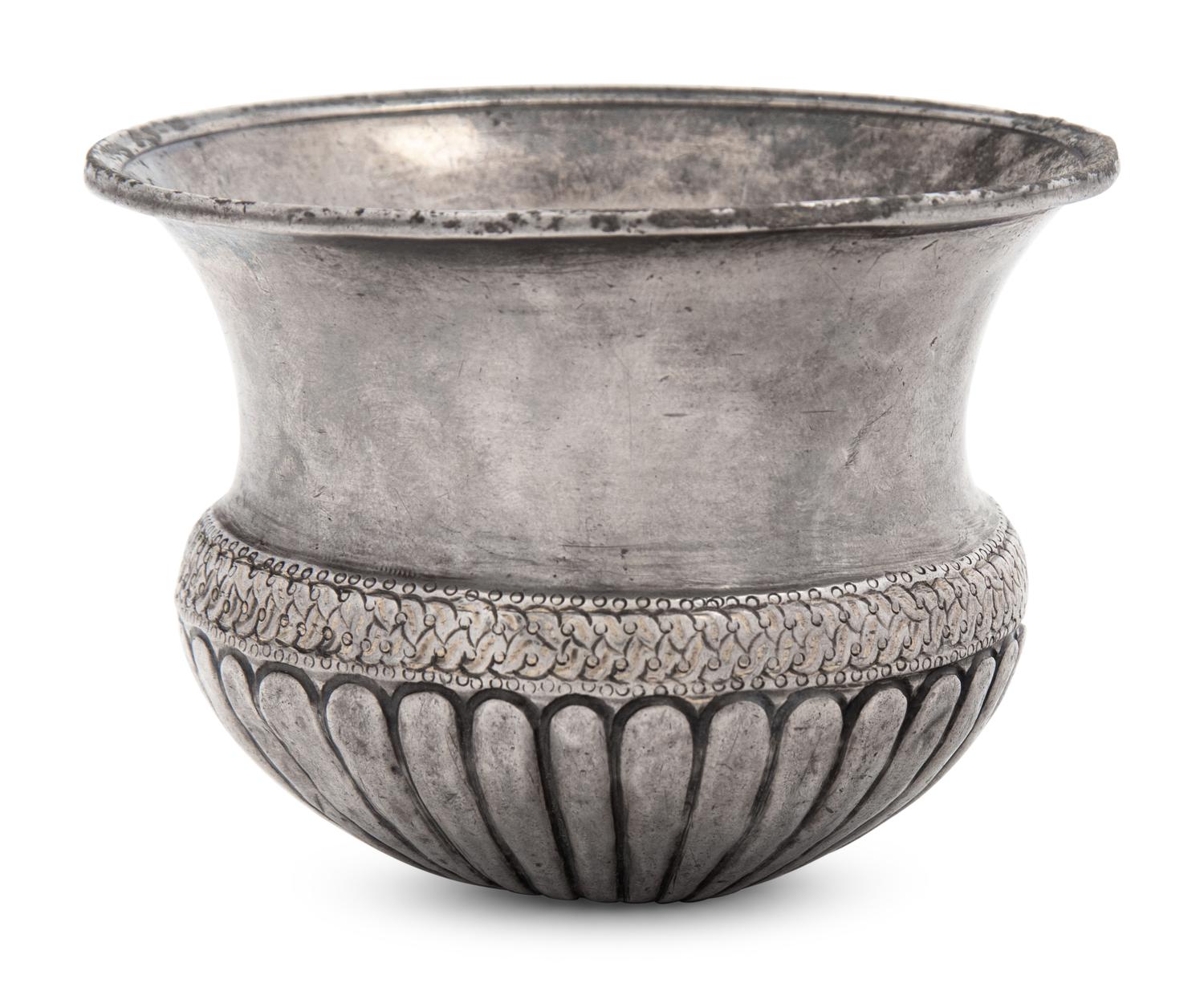 A Hellenistic Gilt-Silver Calyx Cup