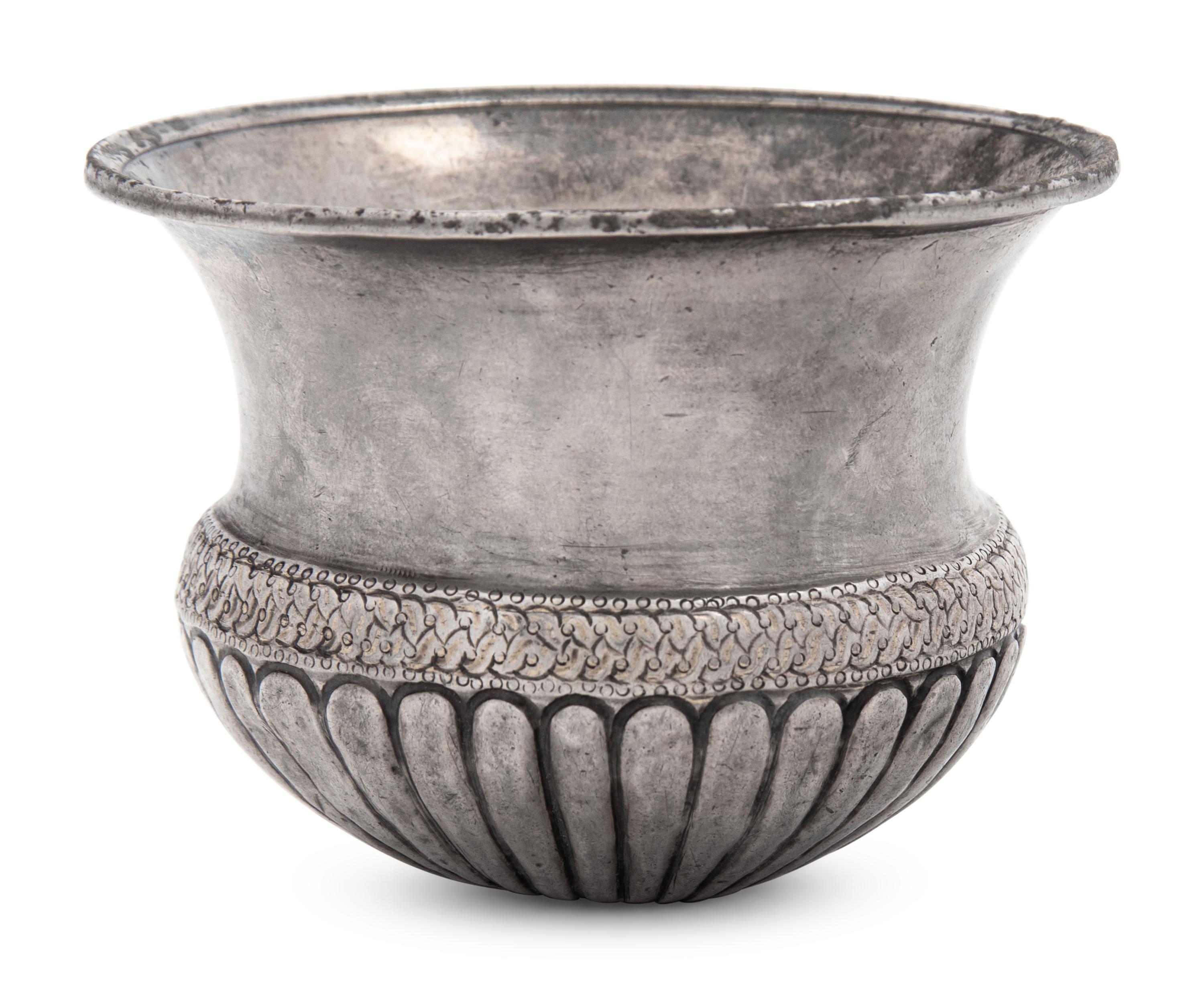 A Hellenistic Gilt-Silver Calyx Cup